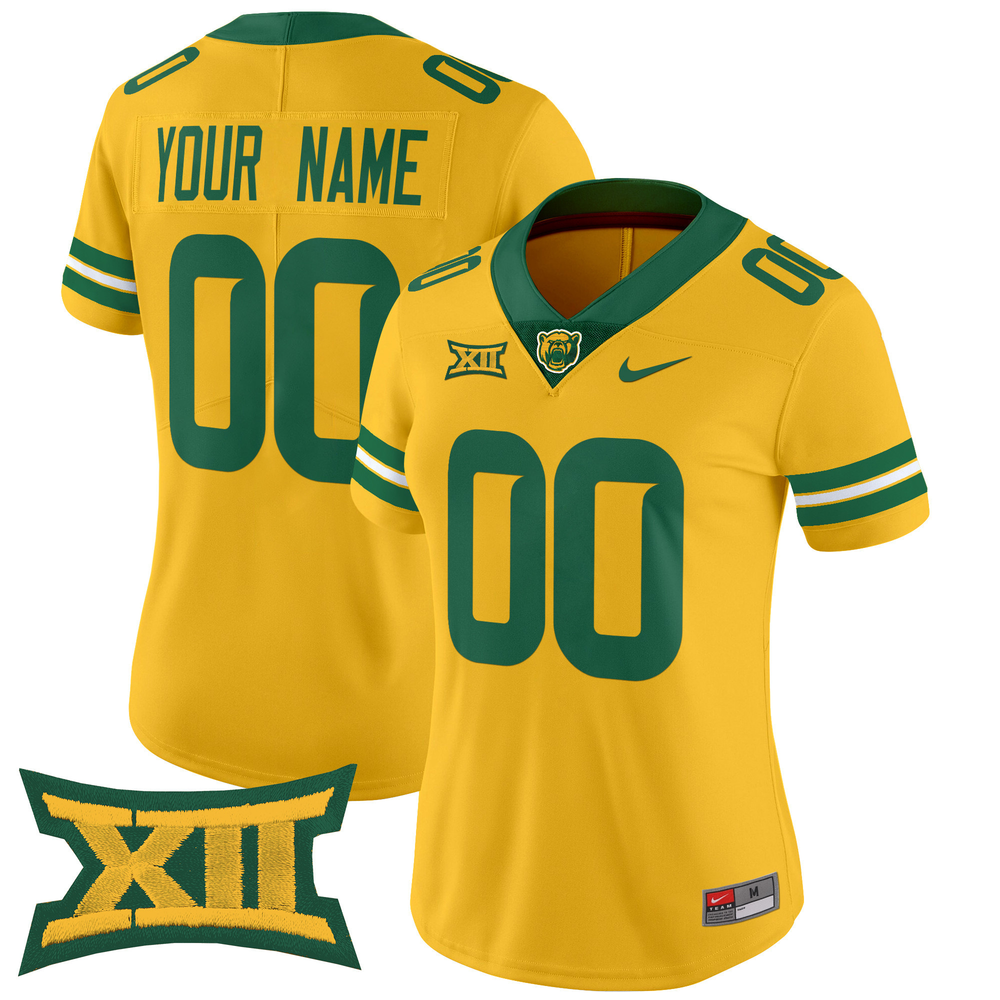 Baylor Bears 2024 Vapor Limited Custom Jersey - All Stitched