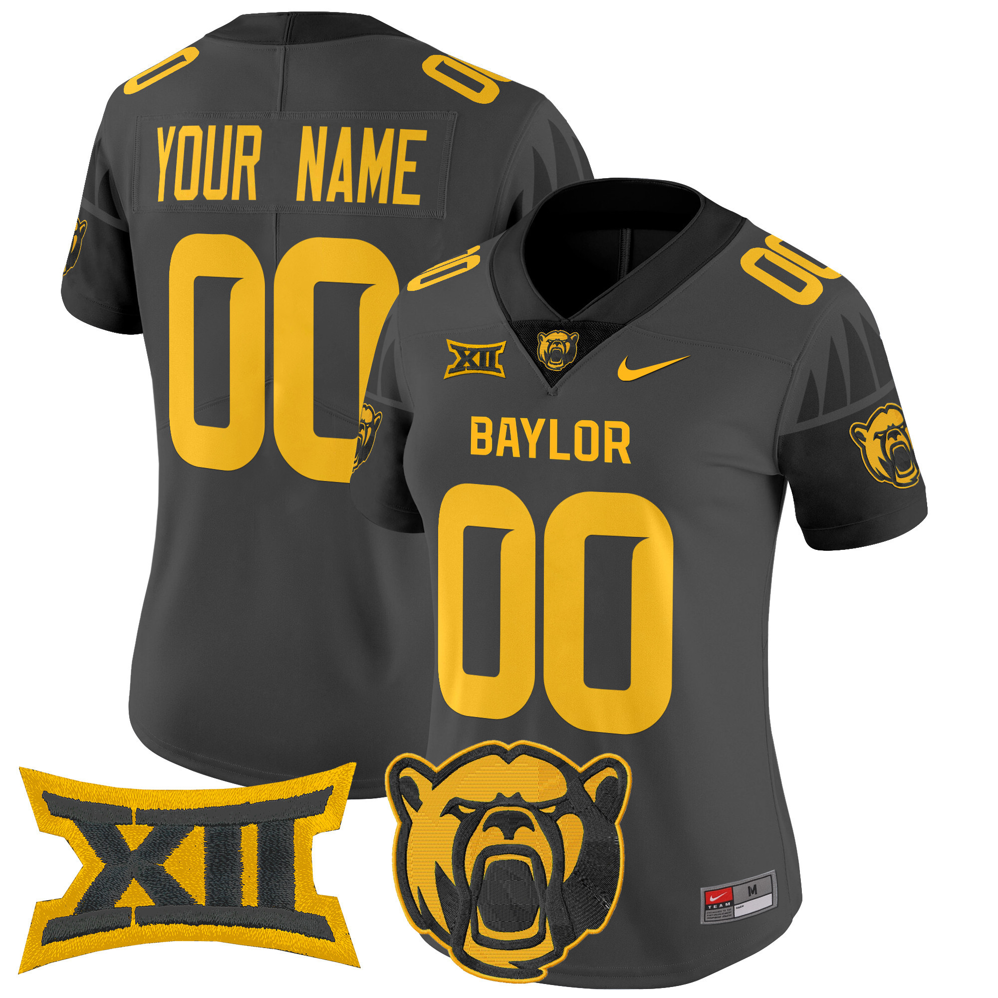 Baylor Bears 2024 Vapor Limited Custom Jersey - All Stitched
