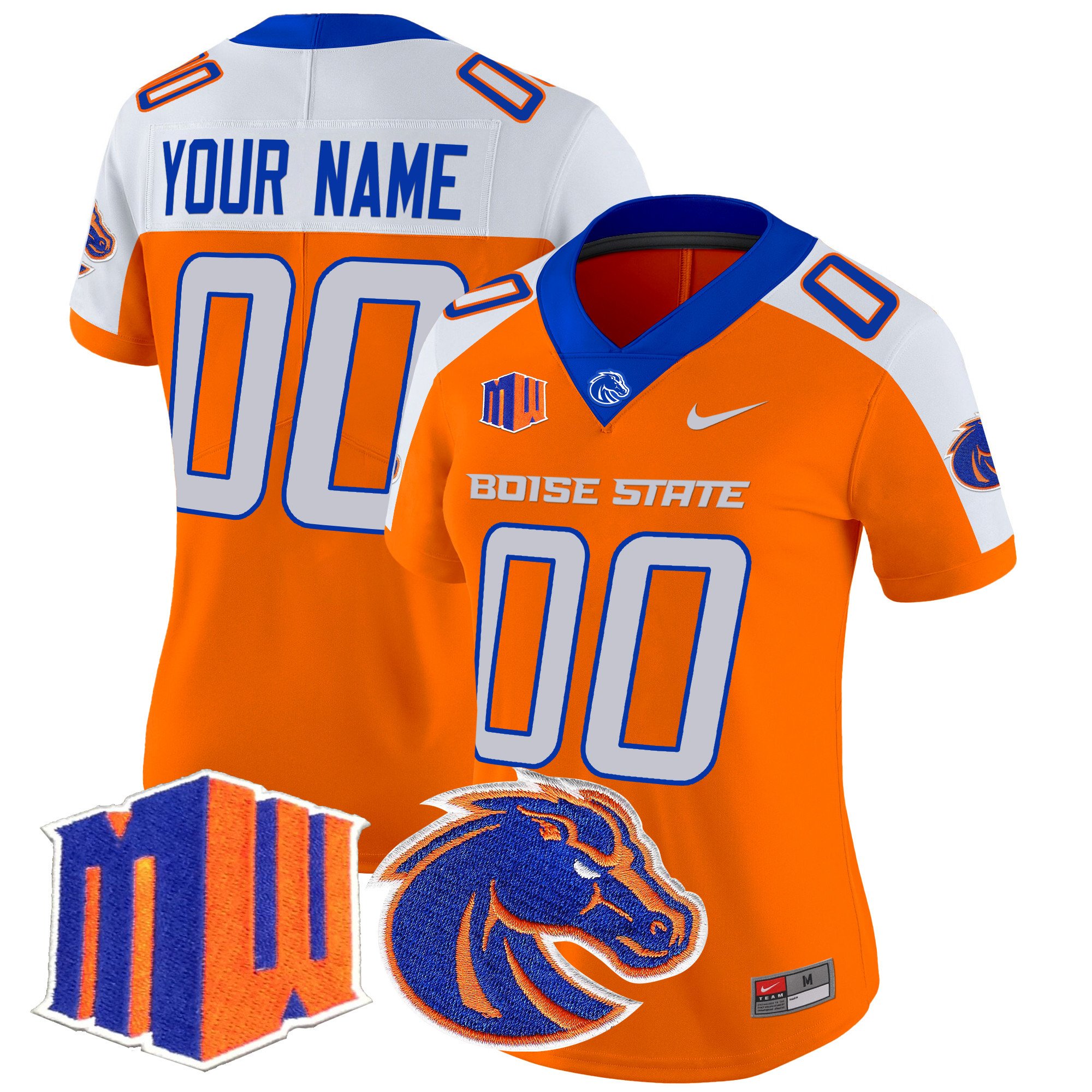 Boise State Broncos 2024 Vapor Limited Custom Jersey - All Stitched