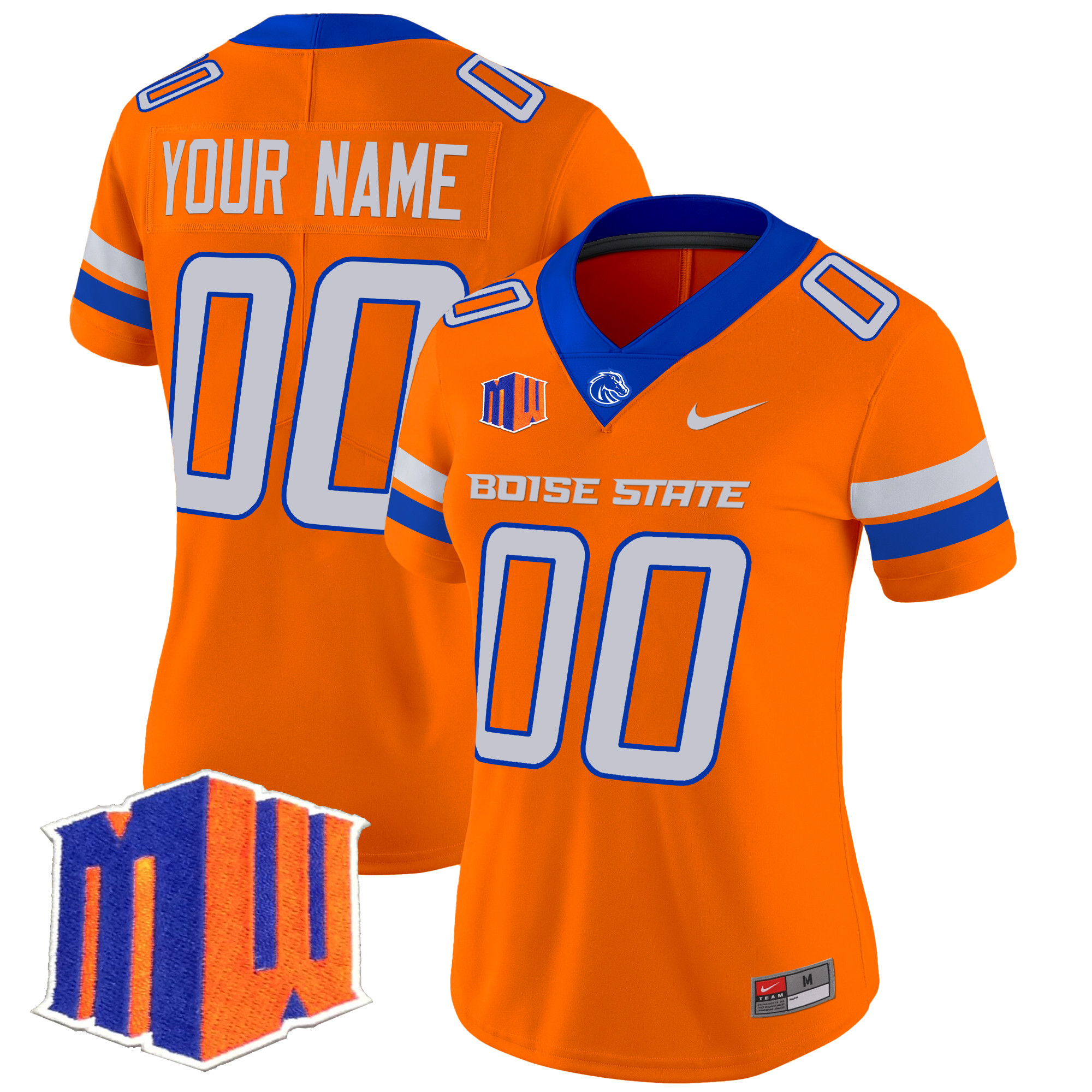 Boise State Broncos 2024 Vapor Limited Custom Jersey - All Stitched