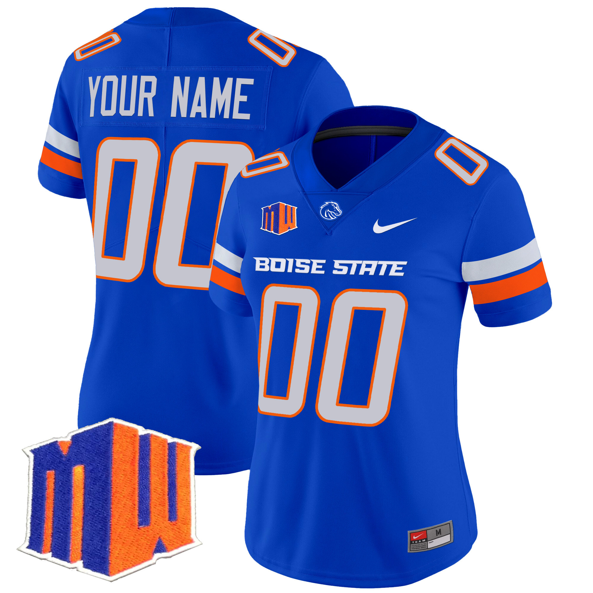 Boise State Broncos 2024 Vapor Limited Custom Jersey - All Stitched