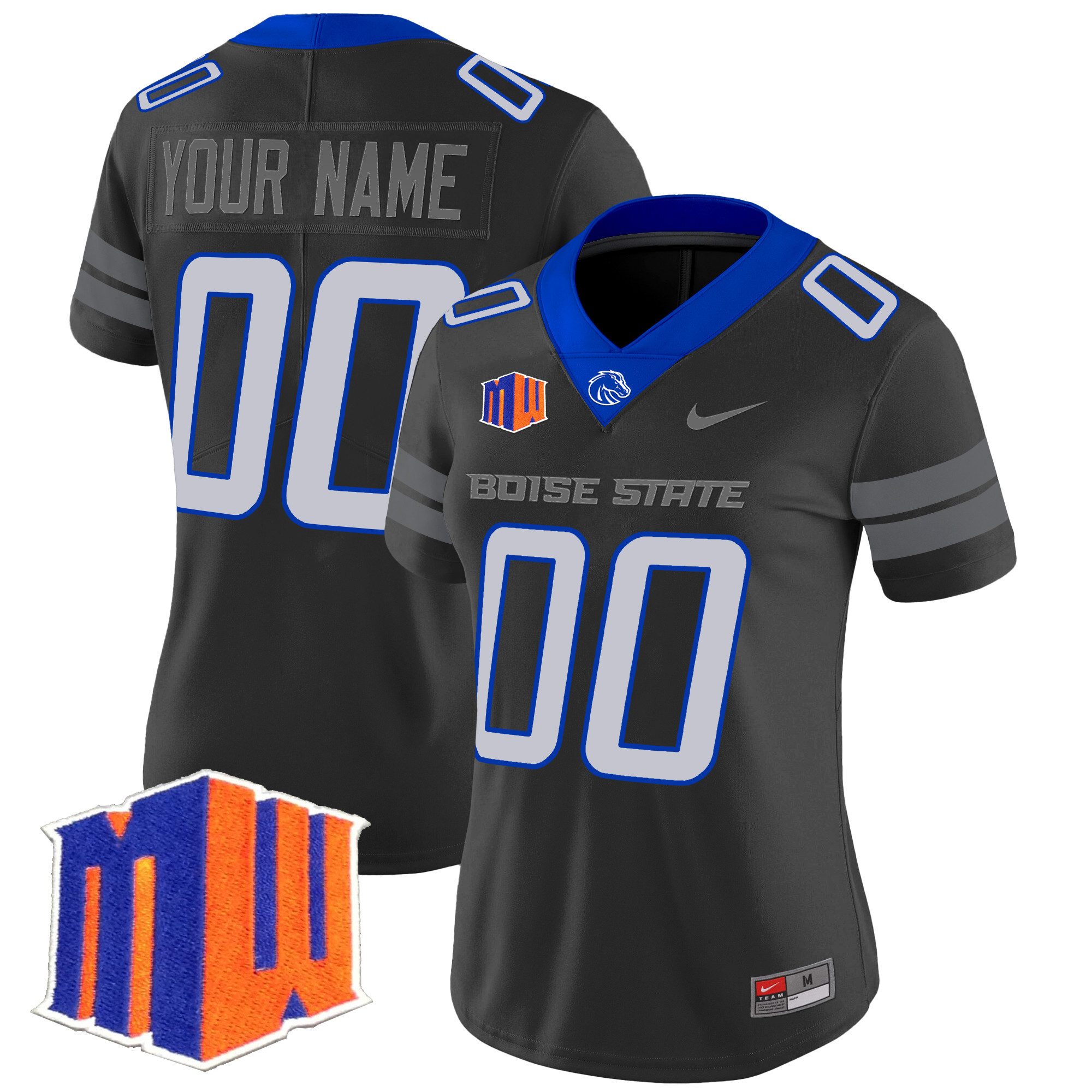 Boise State Broncos 2024 Vapor Limited Custom Jersey - All Stitched