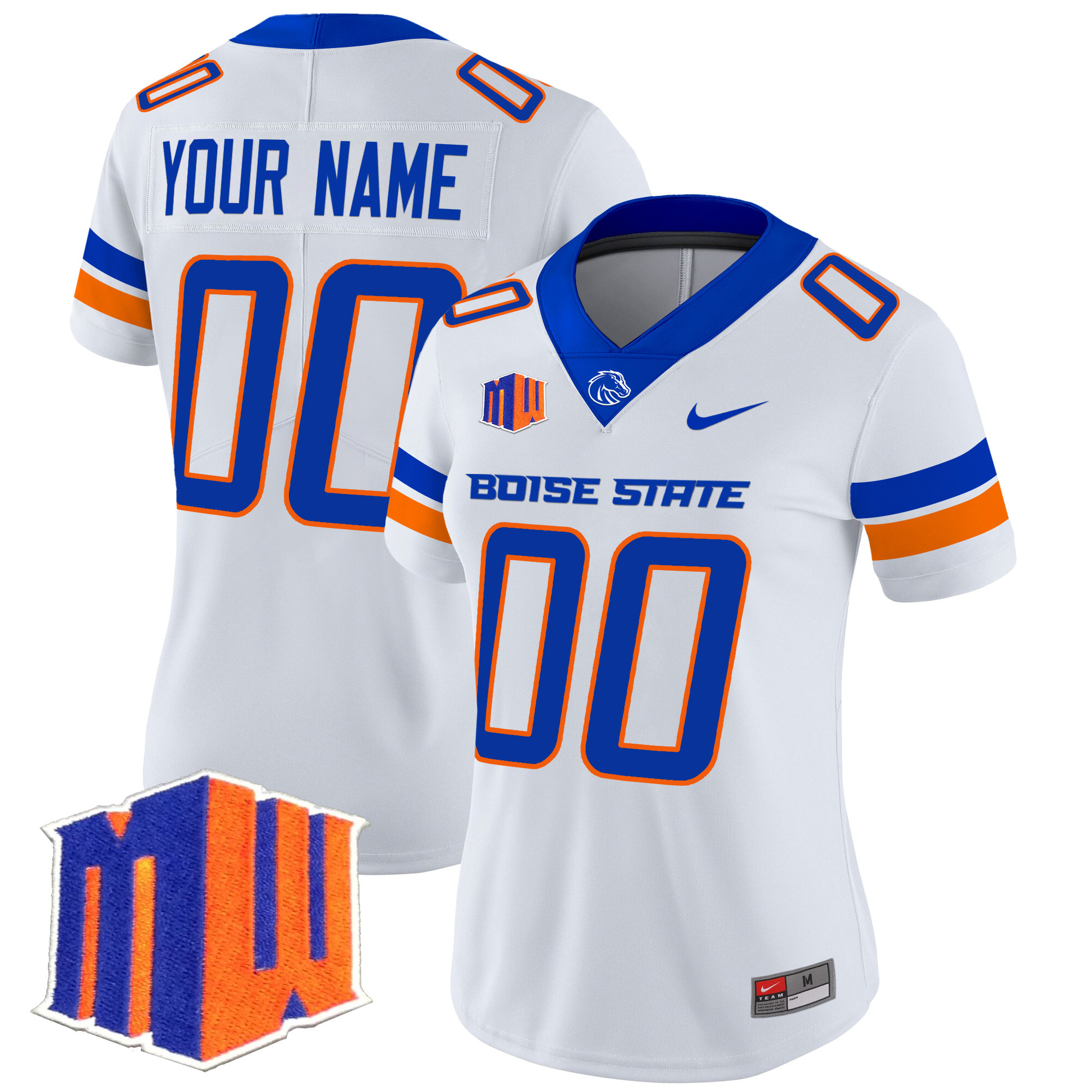 Boise State Broncos 2024 Vapor Limited Custom Jersey - All Stitched