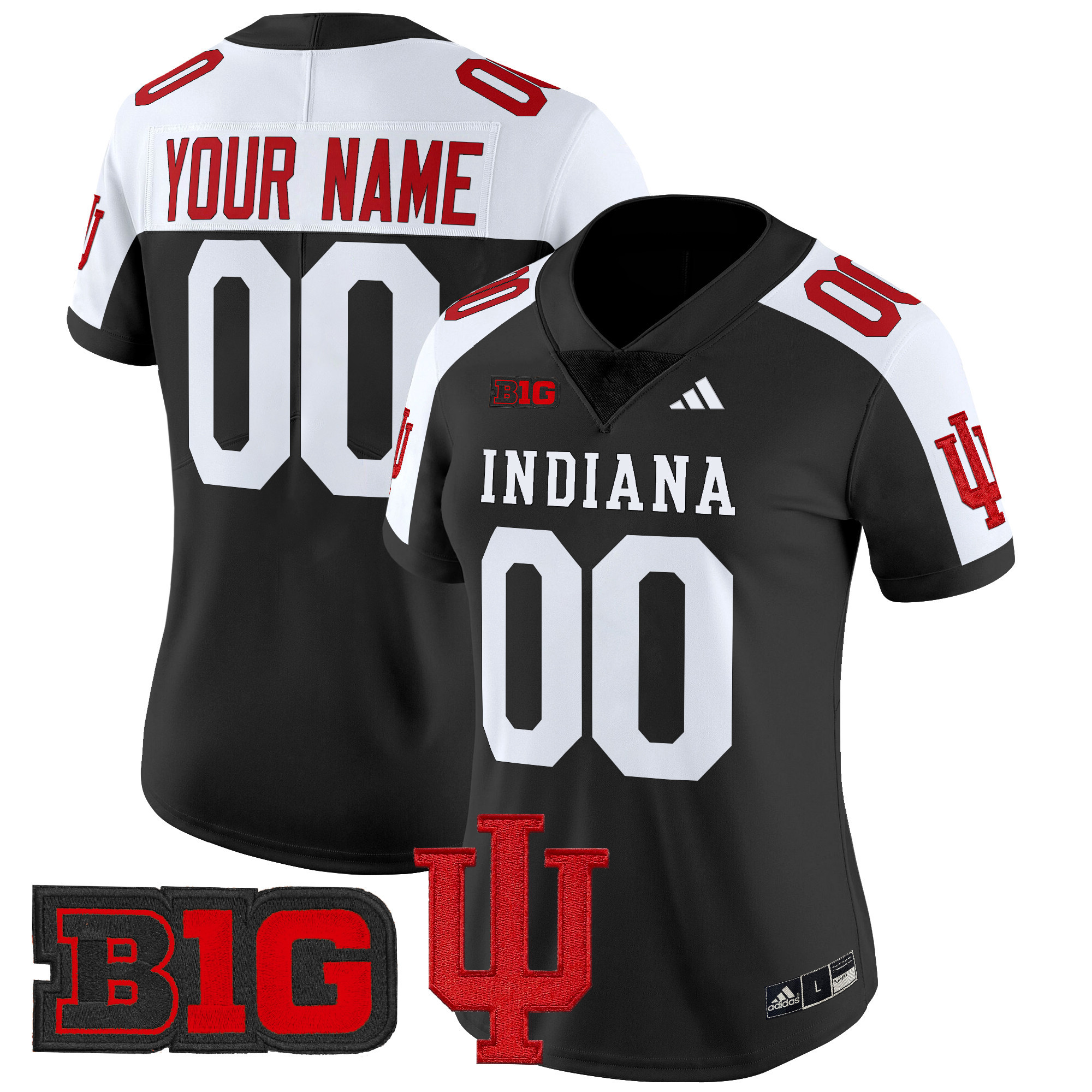 Indiana Hoosiers 2024 Vapor Limited Custom Jersey V2 - All Stitched