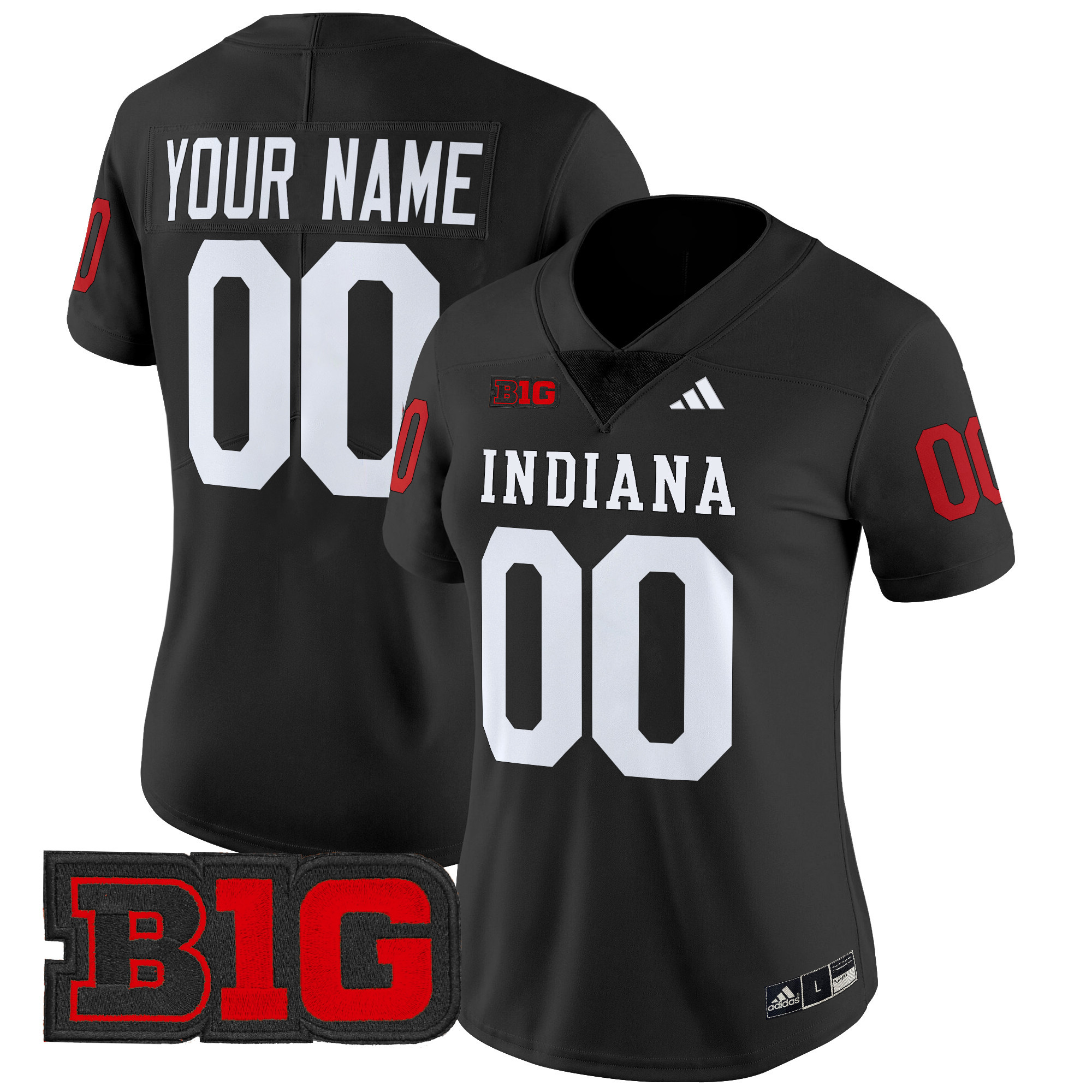 Indiana Hoosiers 2024 Vapor Limited Custom Jersey V2 - All Stitched