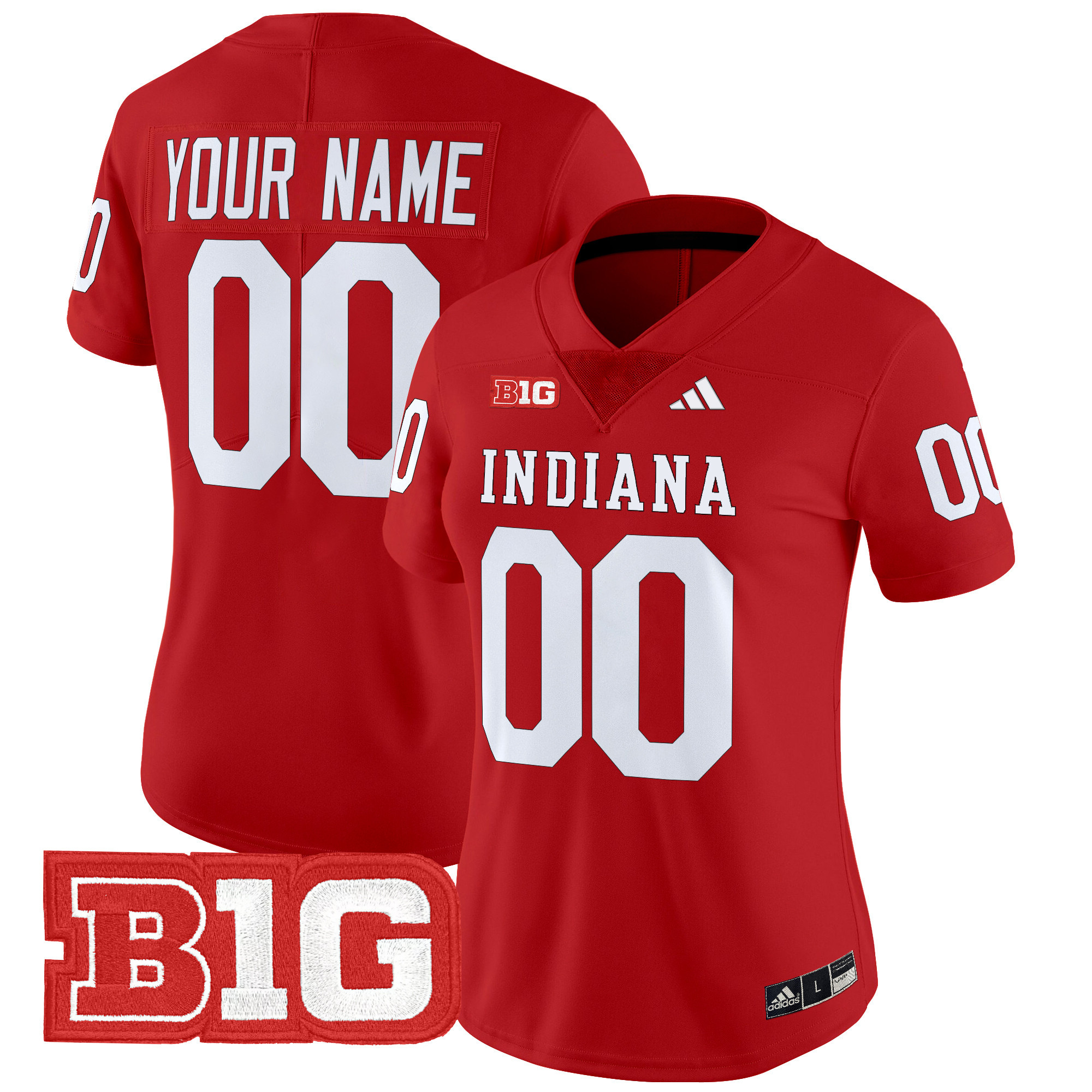 Indiana Hoosiers 2024 Vapor Limited Custom Jersey V2 - All Stitched