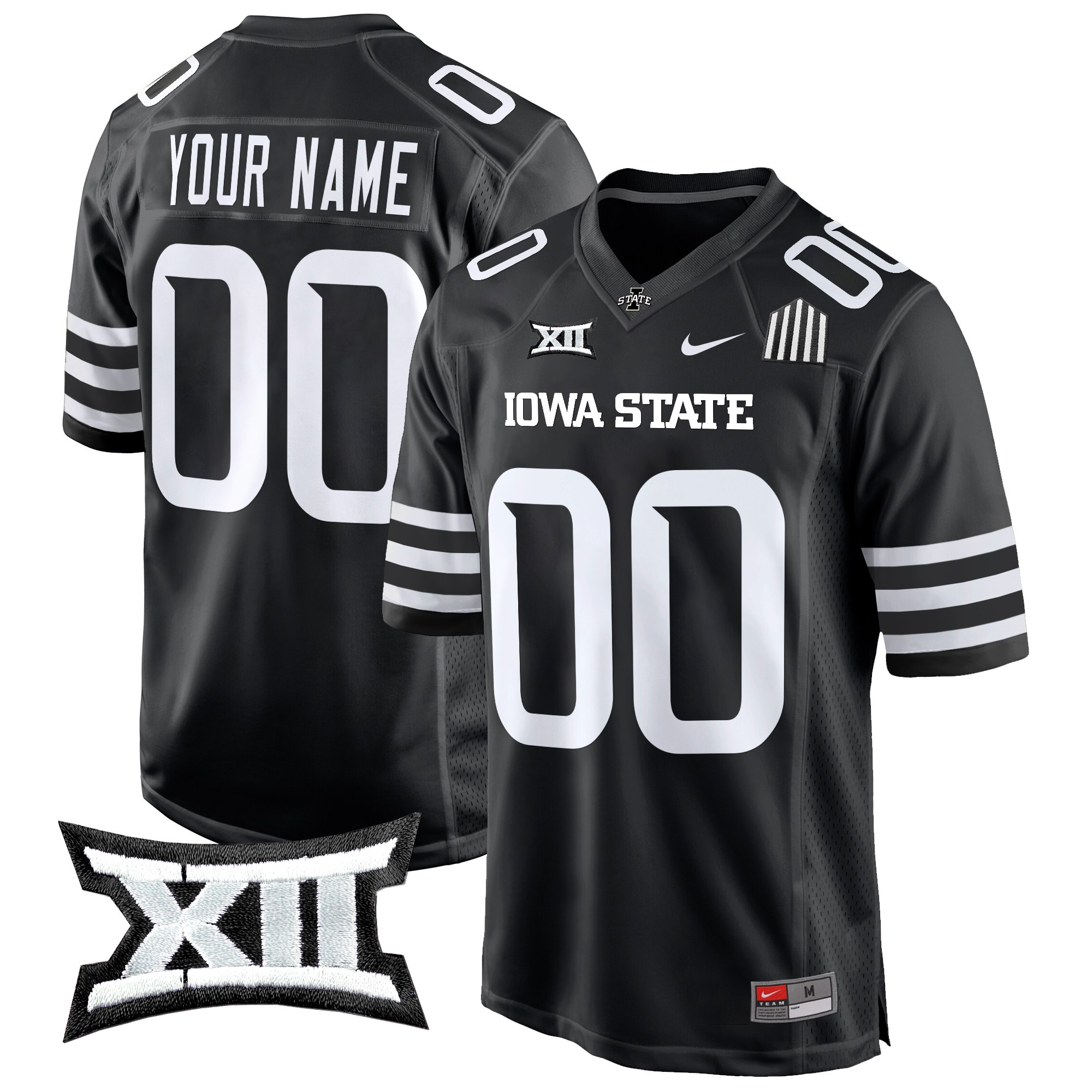 Iowa State Cyclones 2024 Game Custom Jersey - All Stitched