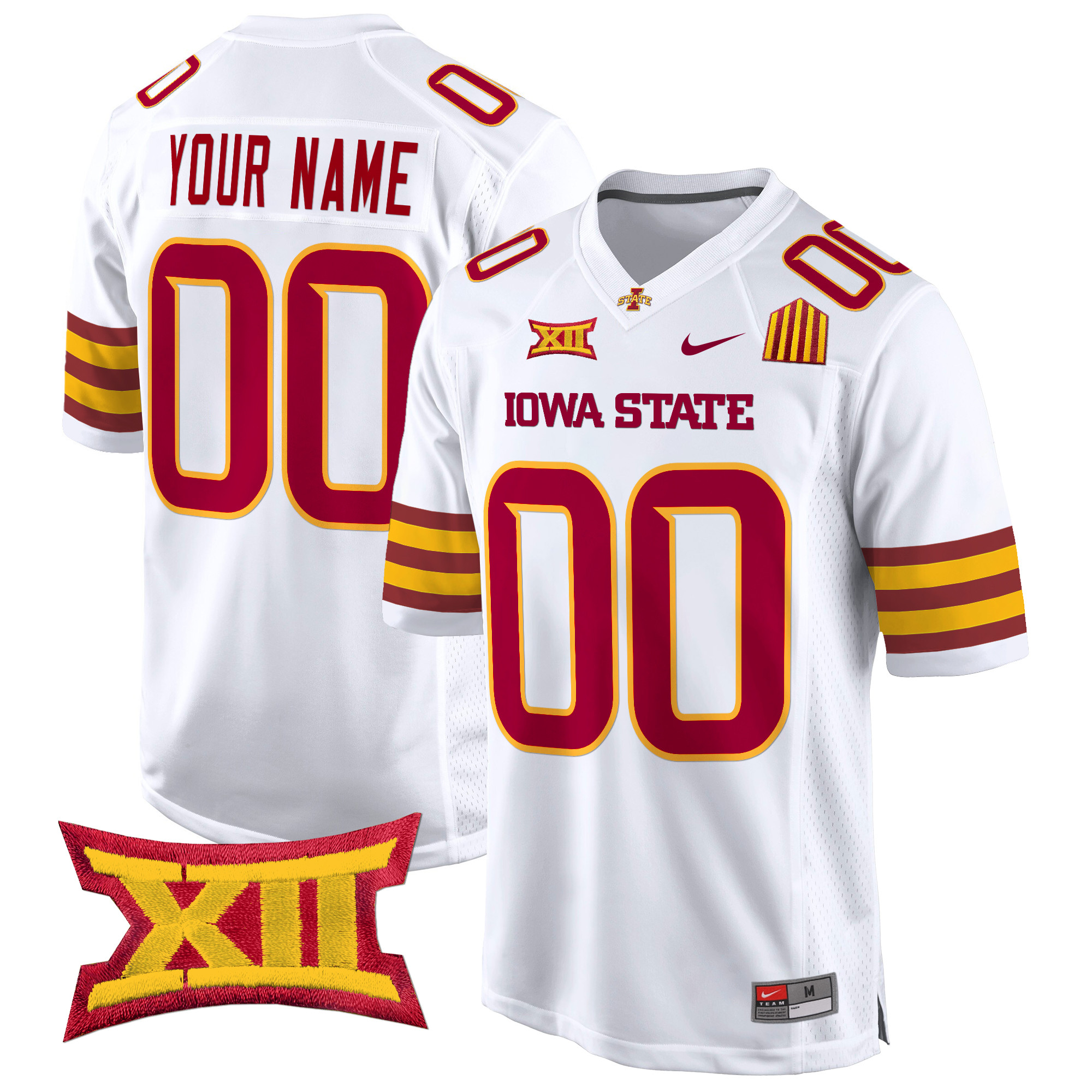 Iowa State Cyclones 2024 Game Custom Jersey - All Stitched