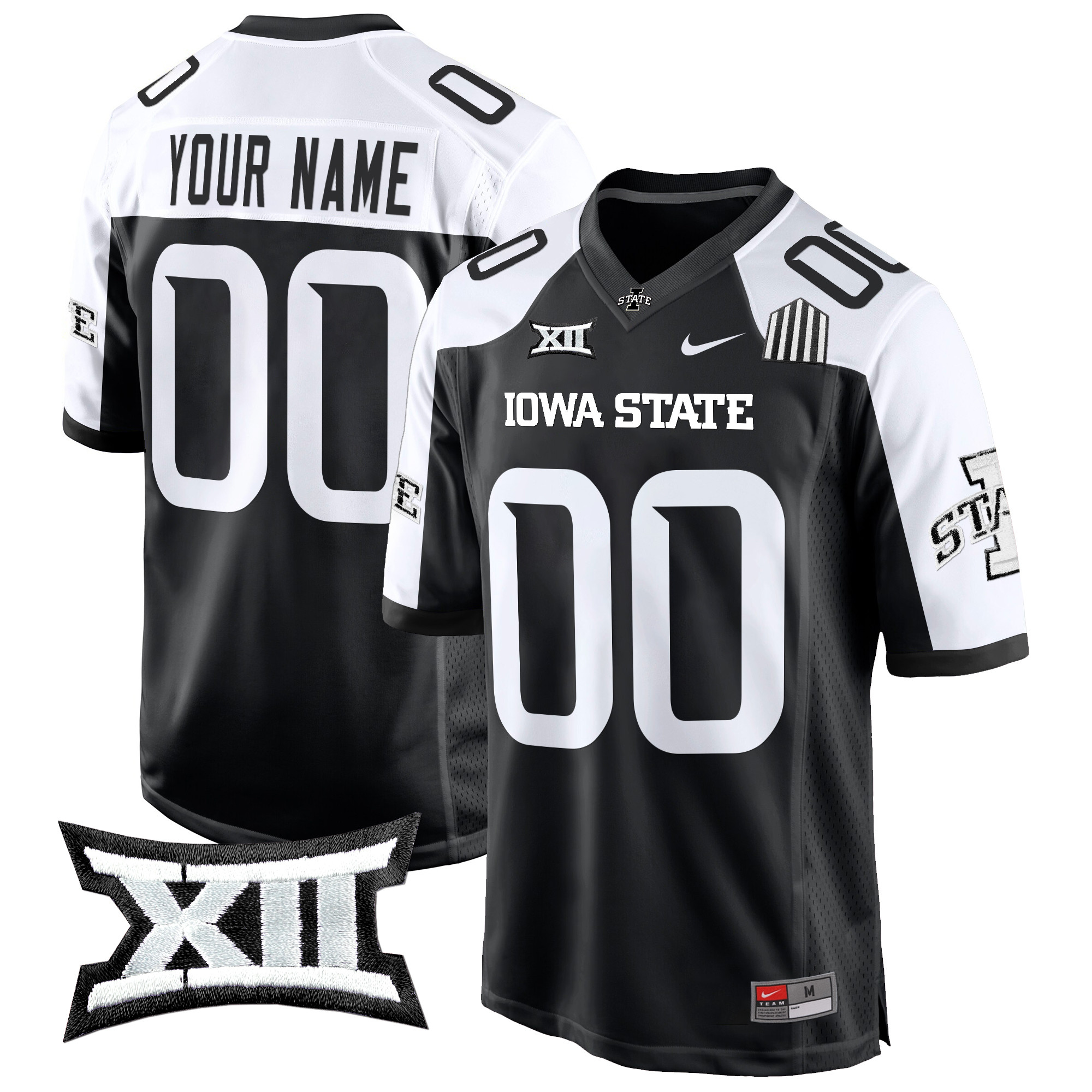 Iowa State Cyclones 2024 Game Custom Jersey - All Stitched