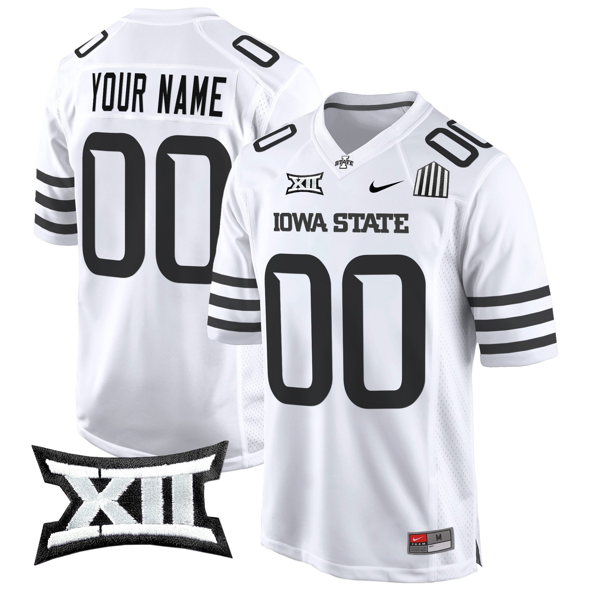 Iowa State Cyclones 2024 Game Custom Jersey - All Stitched