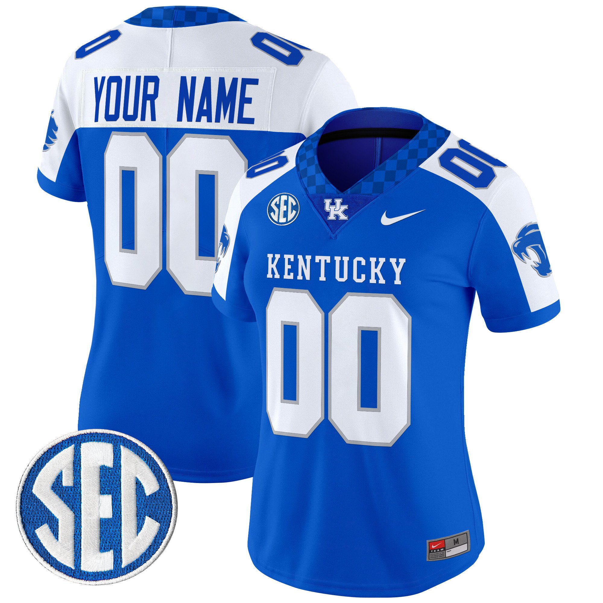 Kentucky Wildcats 2024 Vapor Limited Custom Jersey - All Stitched