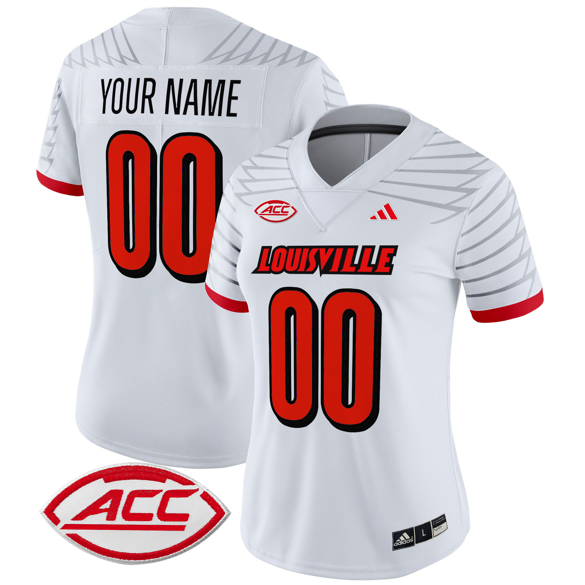 Louisville Cardinals 2024 Vapor Limited Custom Jersey - All Stitched