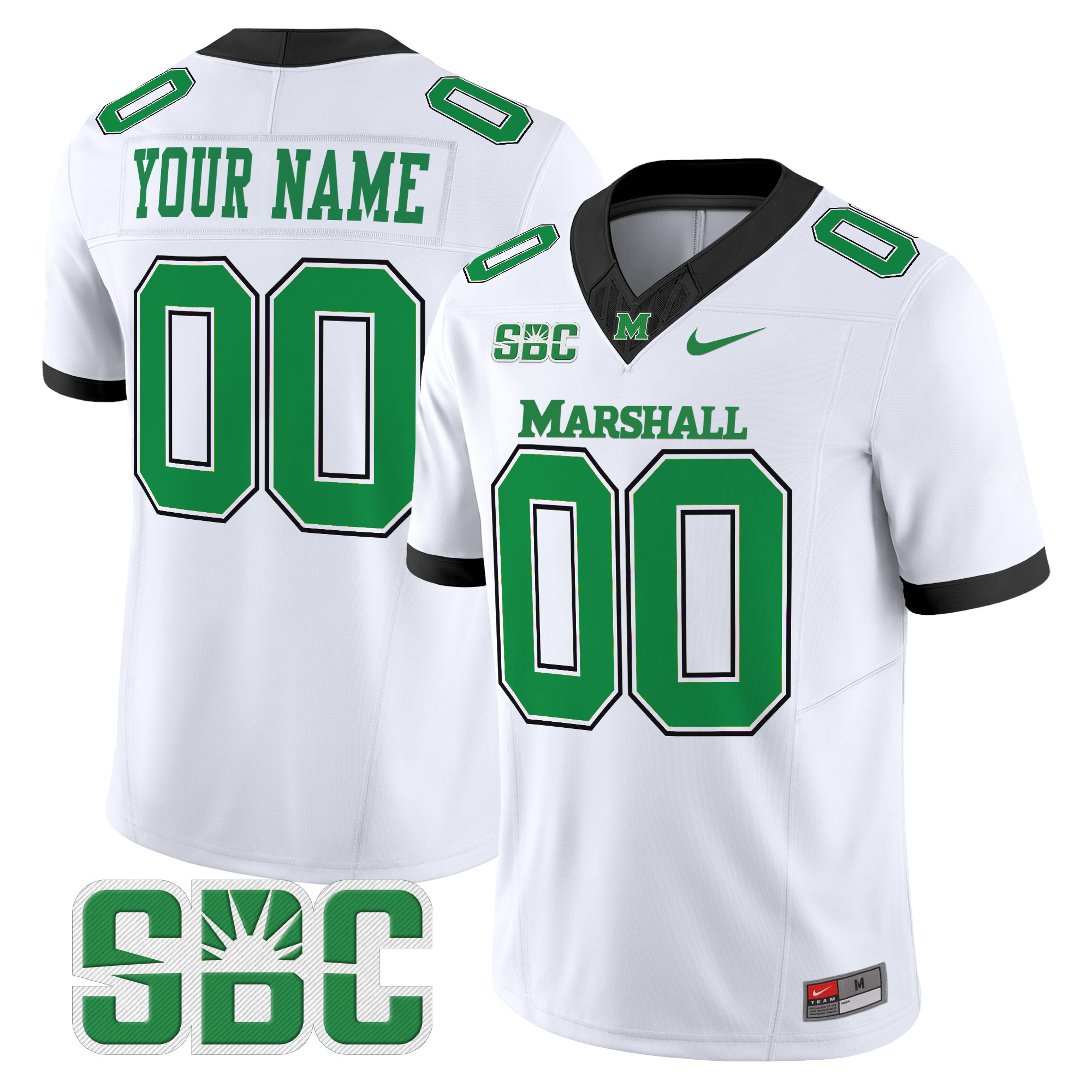 Marshall Thundering Herd 2024 Vapor Limited Custom Jersey - All stitched