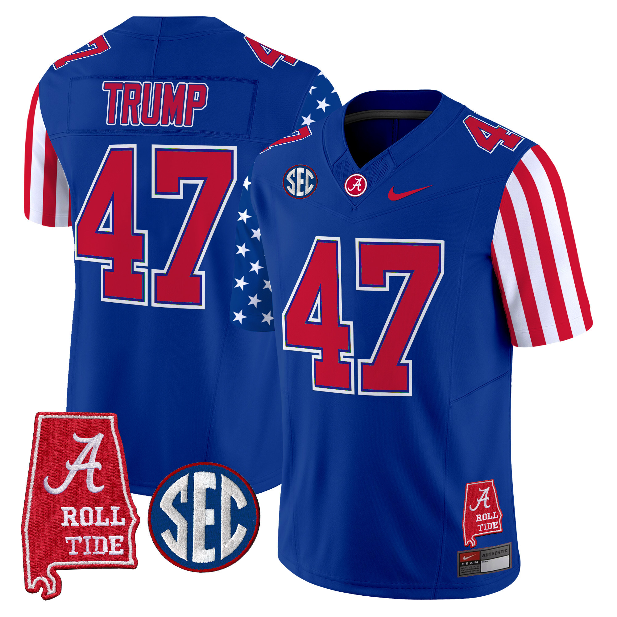 Men's Alabama Crimson Tide American Style Vapor Limited Jersey - All Stitched
