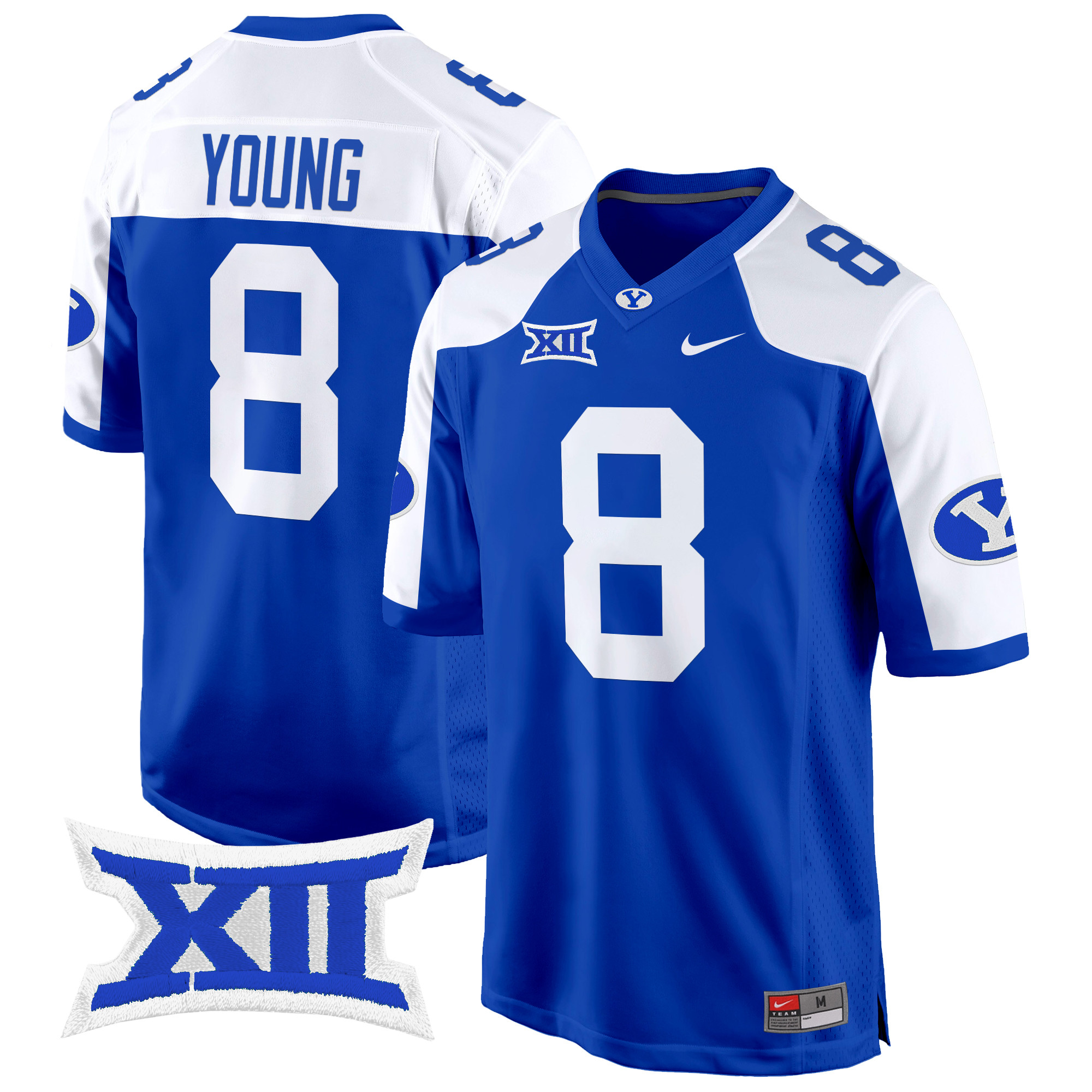 Men's BYU Cougars 2024 Game Jersey - All Stitched