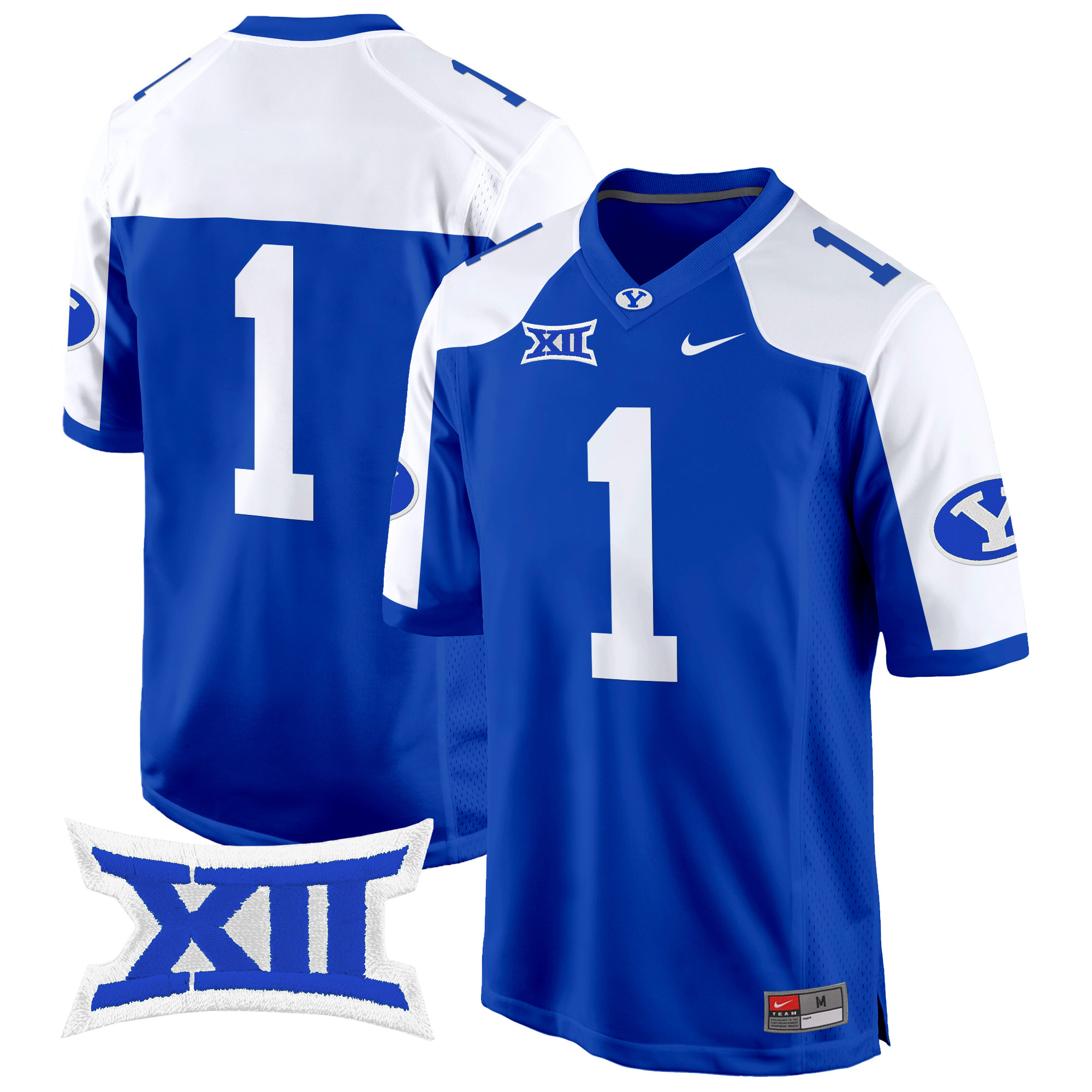 Men's BYU Cougars 2024 Game Jersey - All Stitched