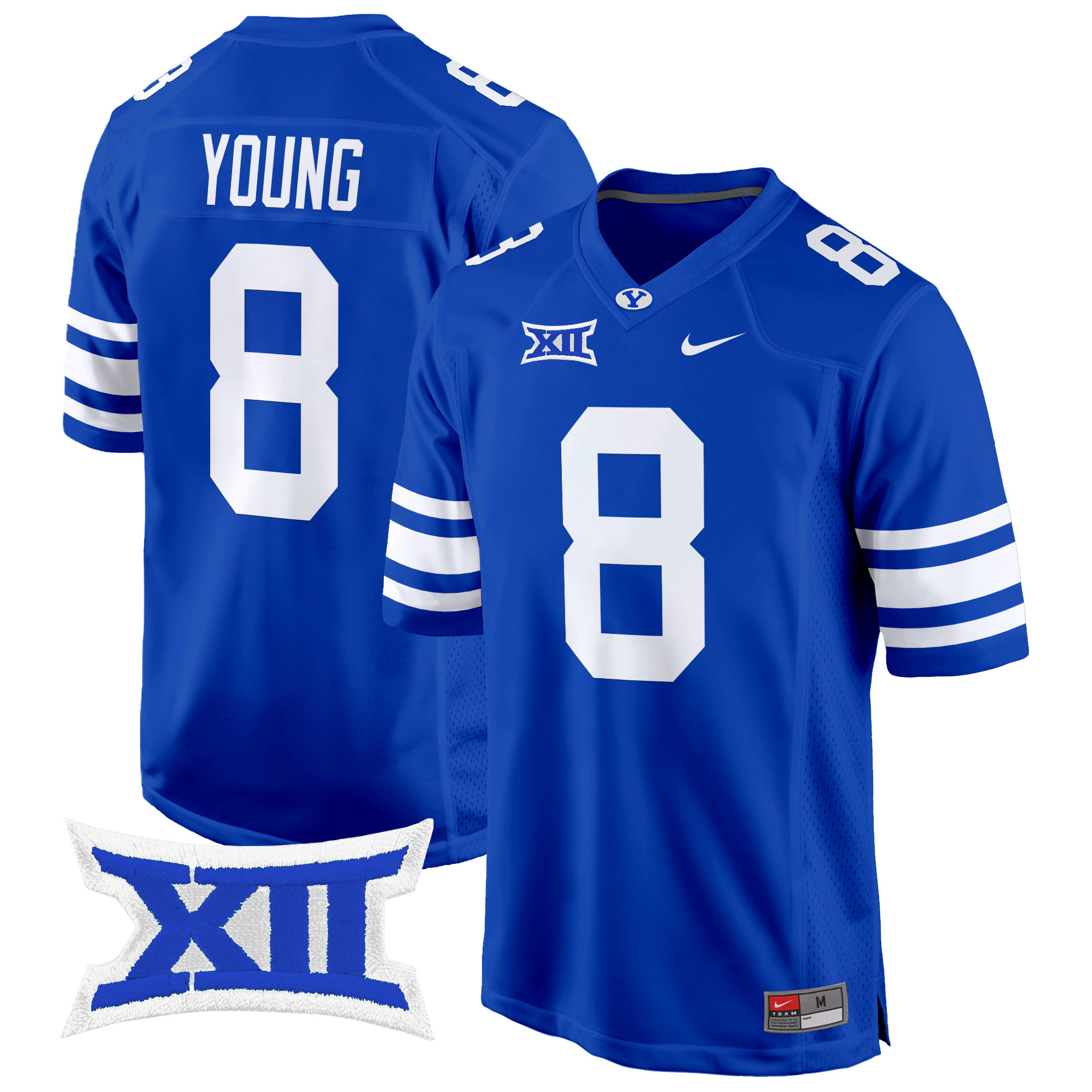 Men's BYU Cougars 2024 Game Jersey - All Stitched