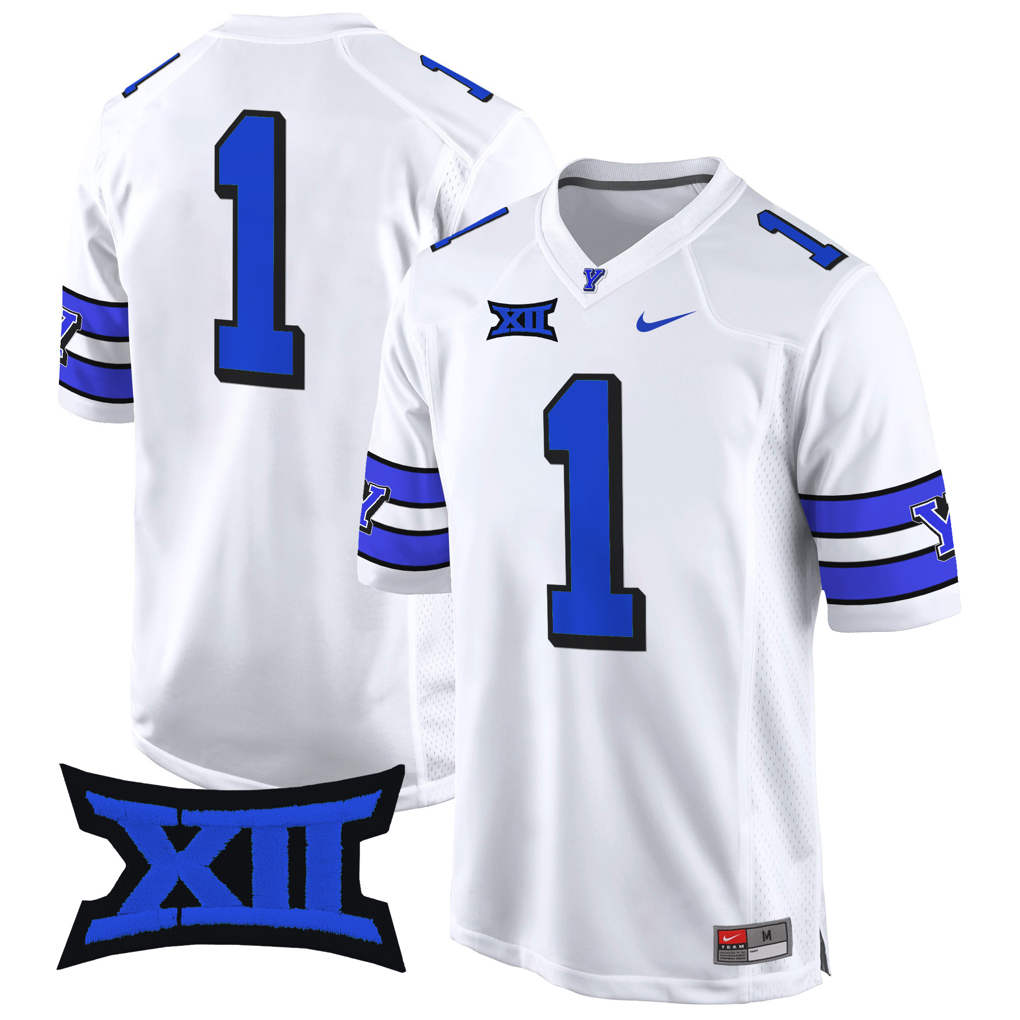 Men's BYU Cougars 2024 Game Jersey - All Stitched