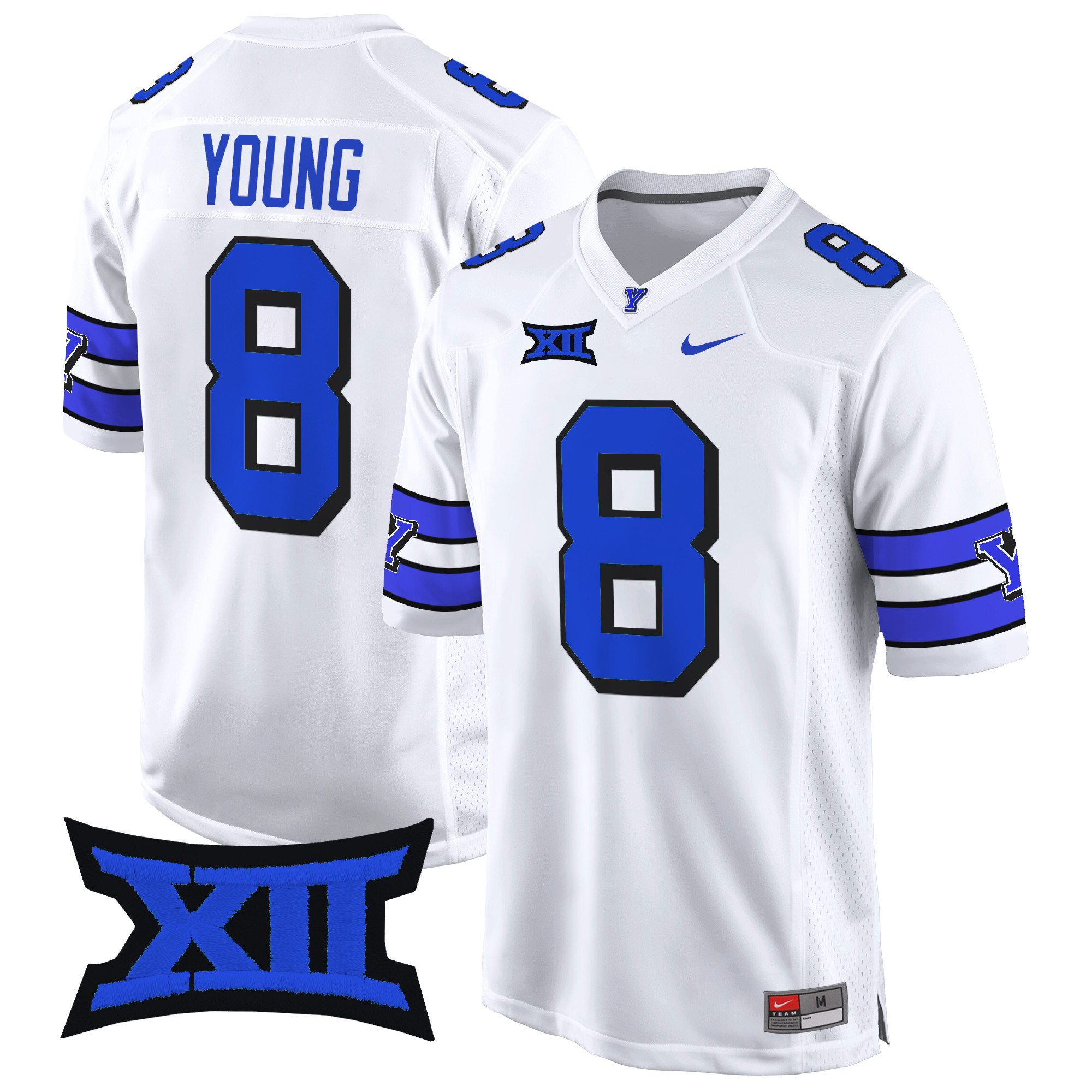 Men's BYU Cougars 2024 Game Jersey - All Stitched