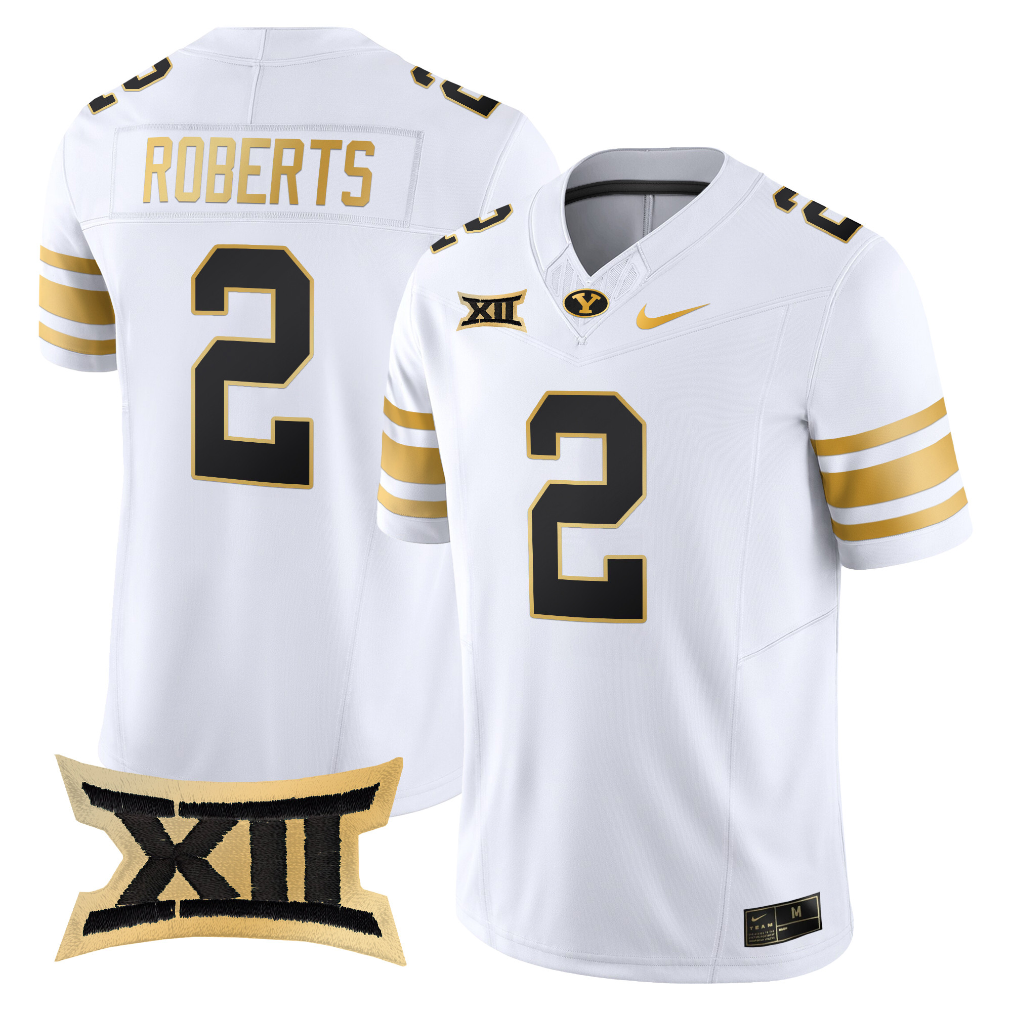 Men's BYU Cougars 2024 Gold Vapor Limited Jersey - All Stitched