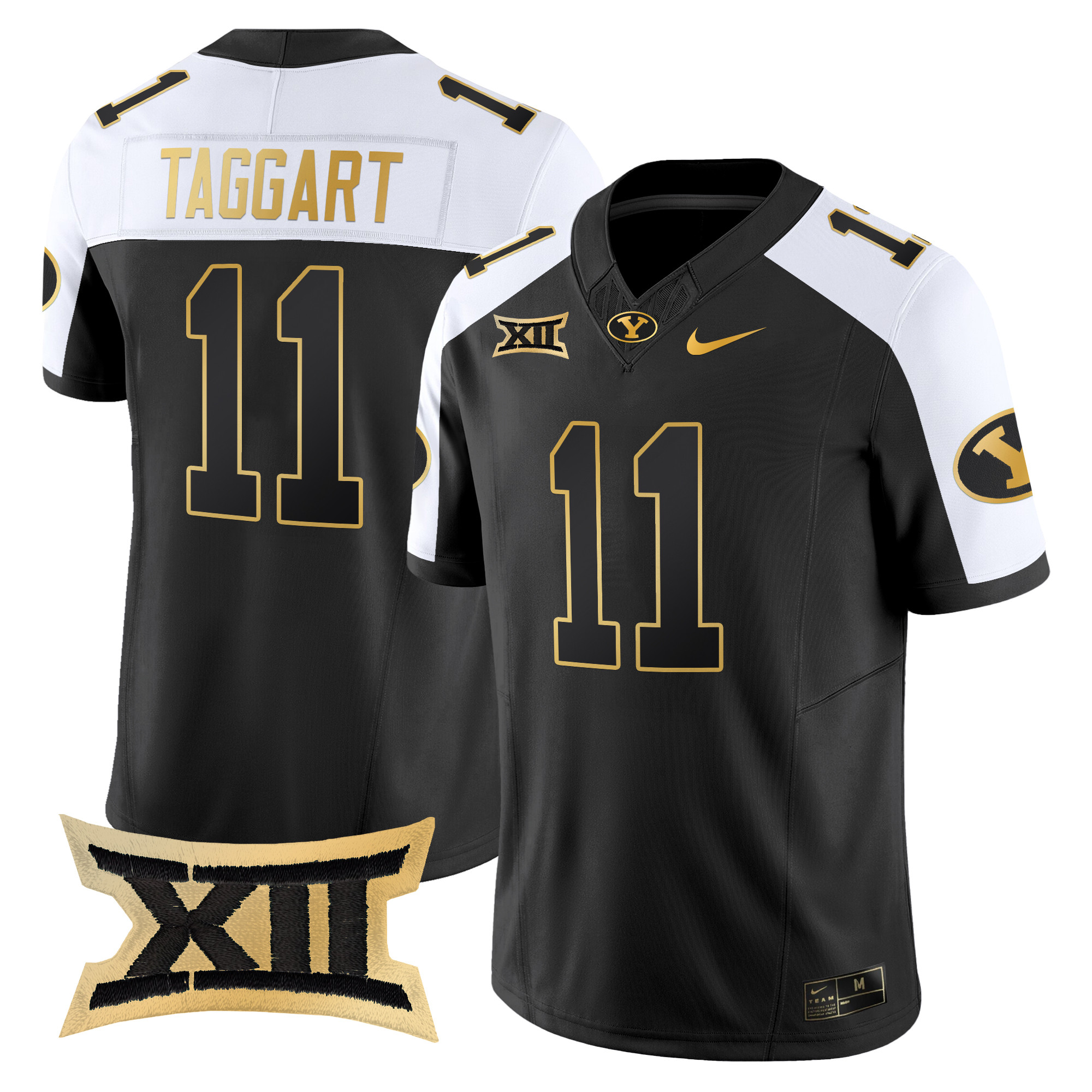 Men's BYU Cougars 2024 Gold Vapor Limited Jersey - All Stitched