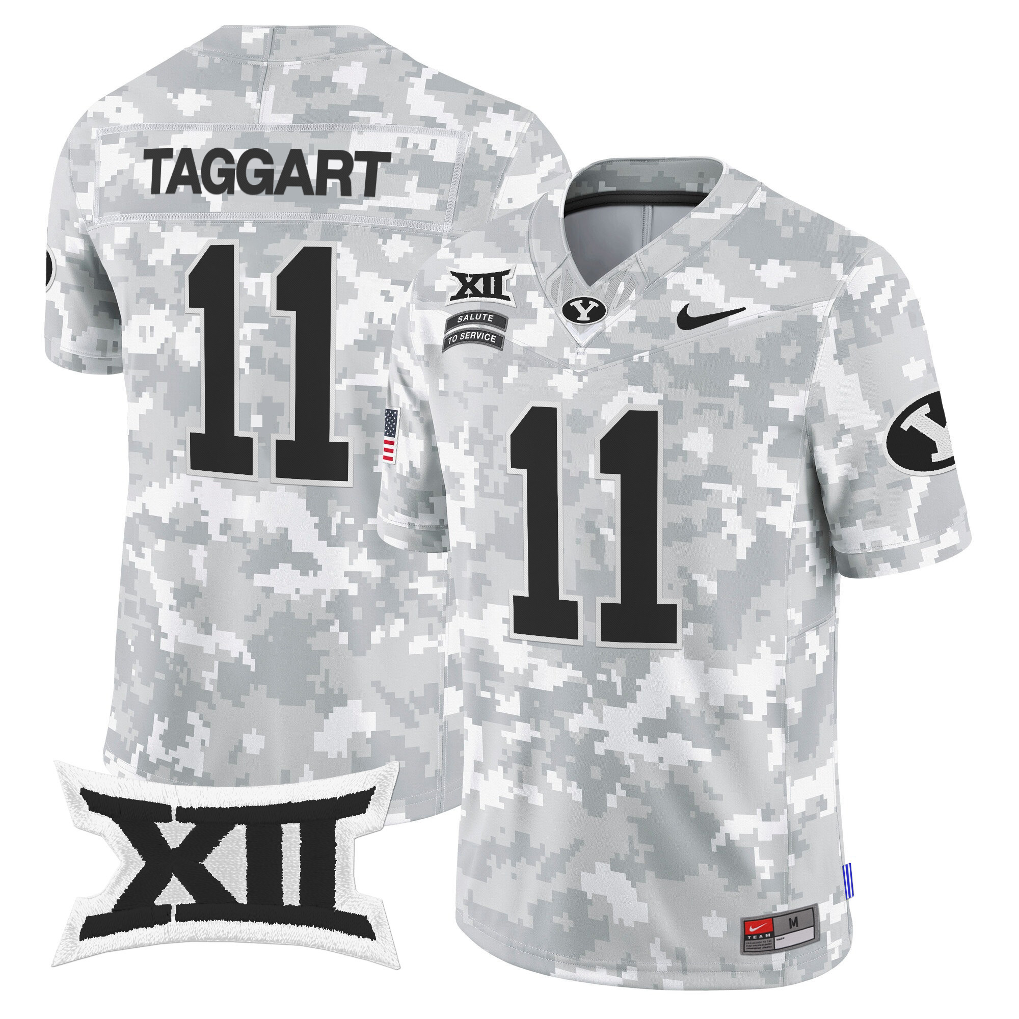 Men's BYU Cougars 2024 Salute to Service Vapor Limited Jersey - All Stitched