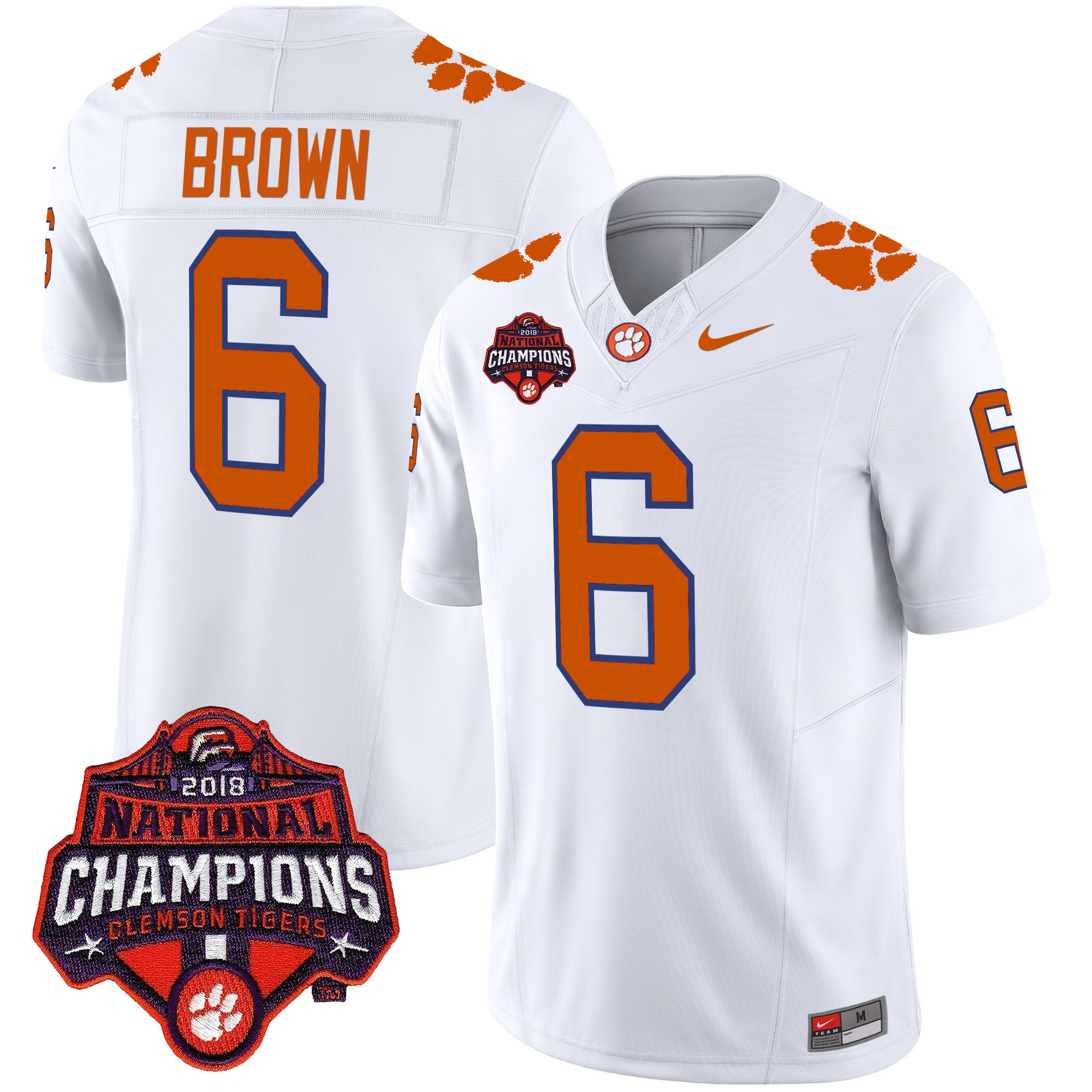 Men's Clemson Tigers Vapor Limited Jersey - All Stitched