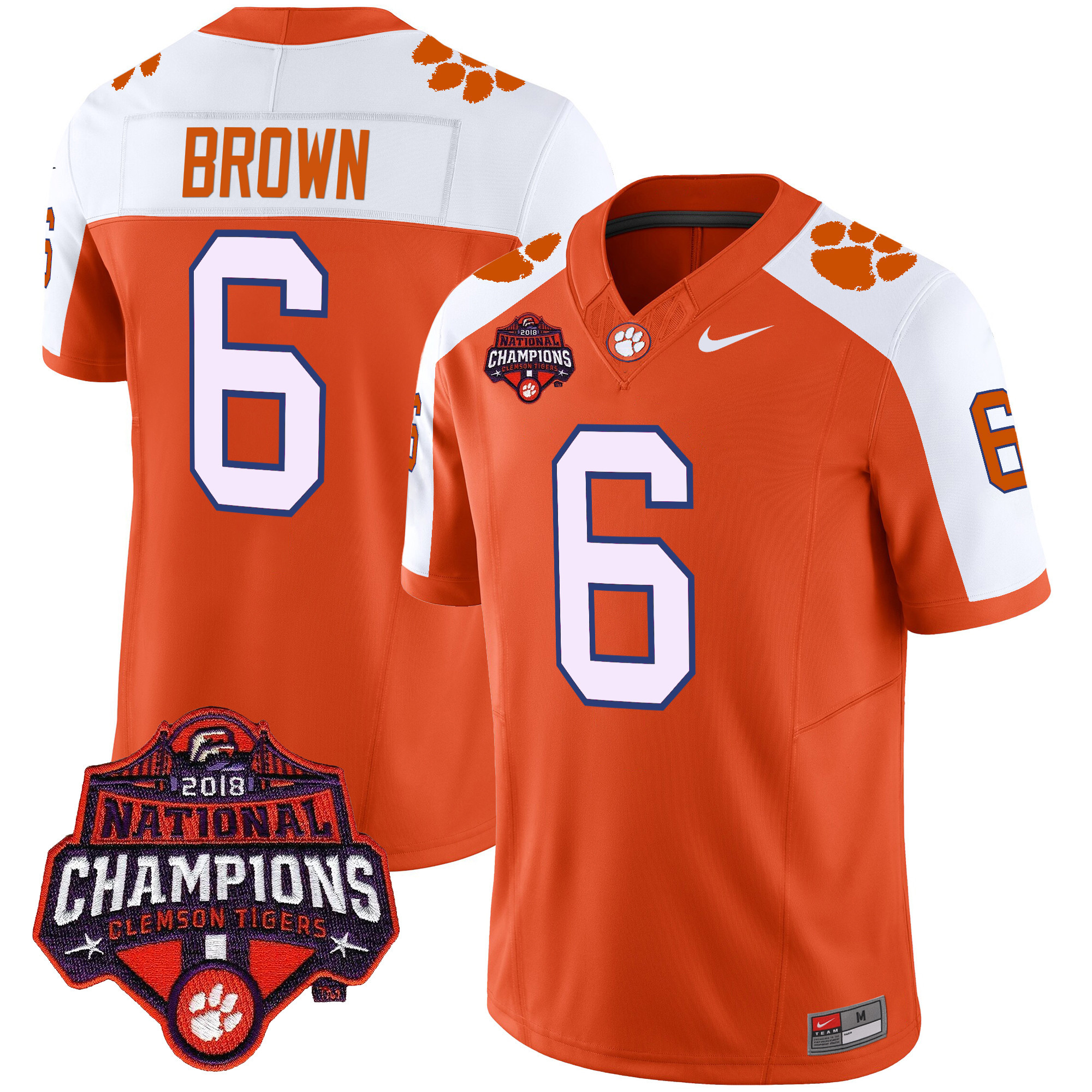 Men's Clemson Tigers Vapor Limited Jersey - All Stitched
