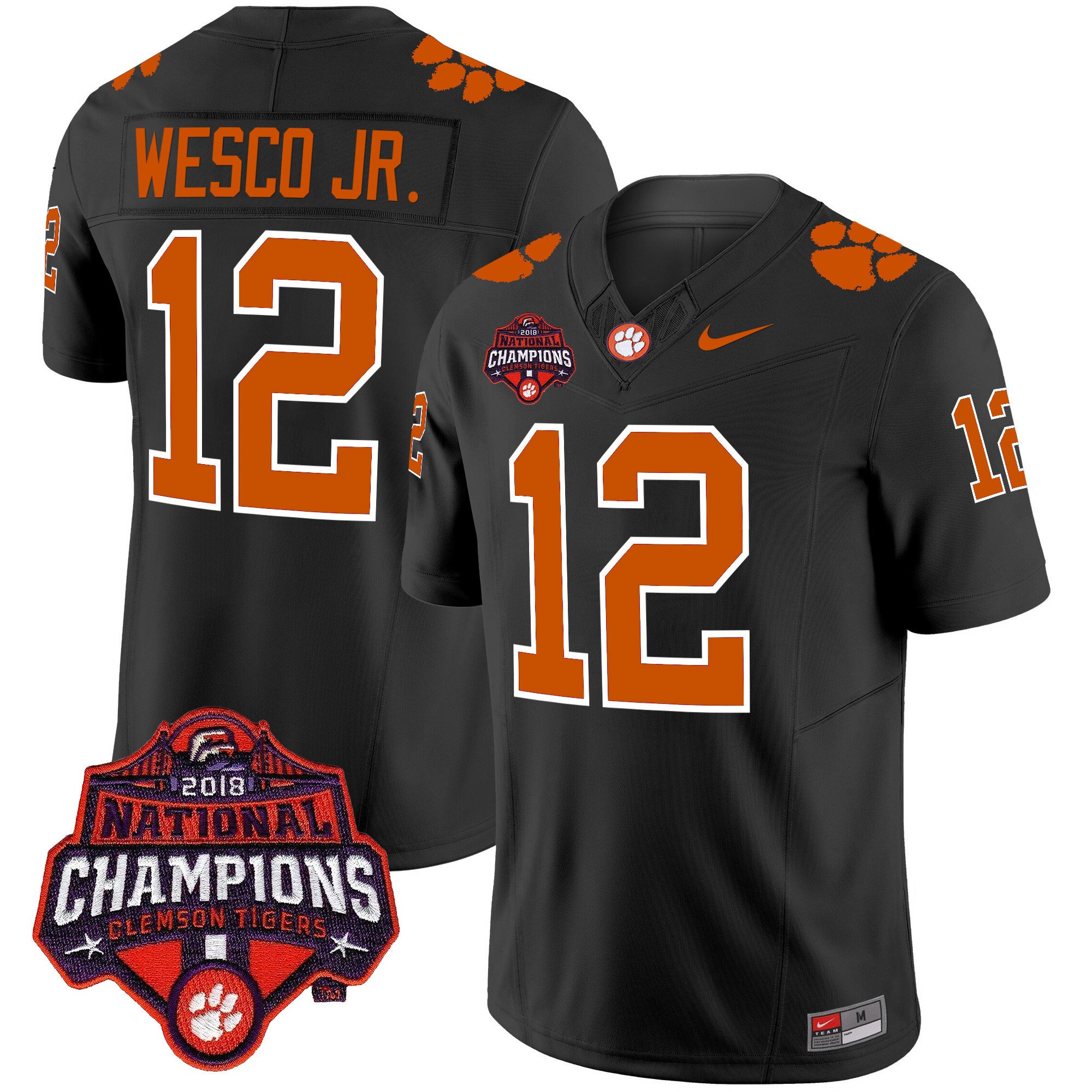 Men's Clemson Tigers Vapor Limited Jersey - All Stitched