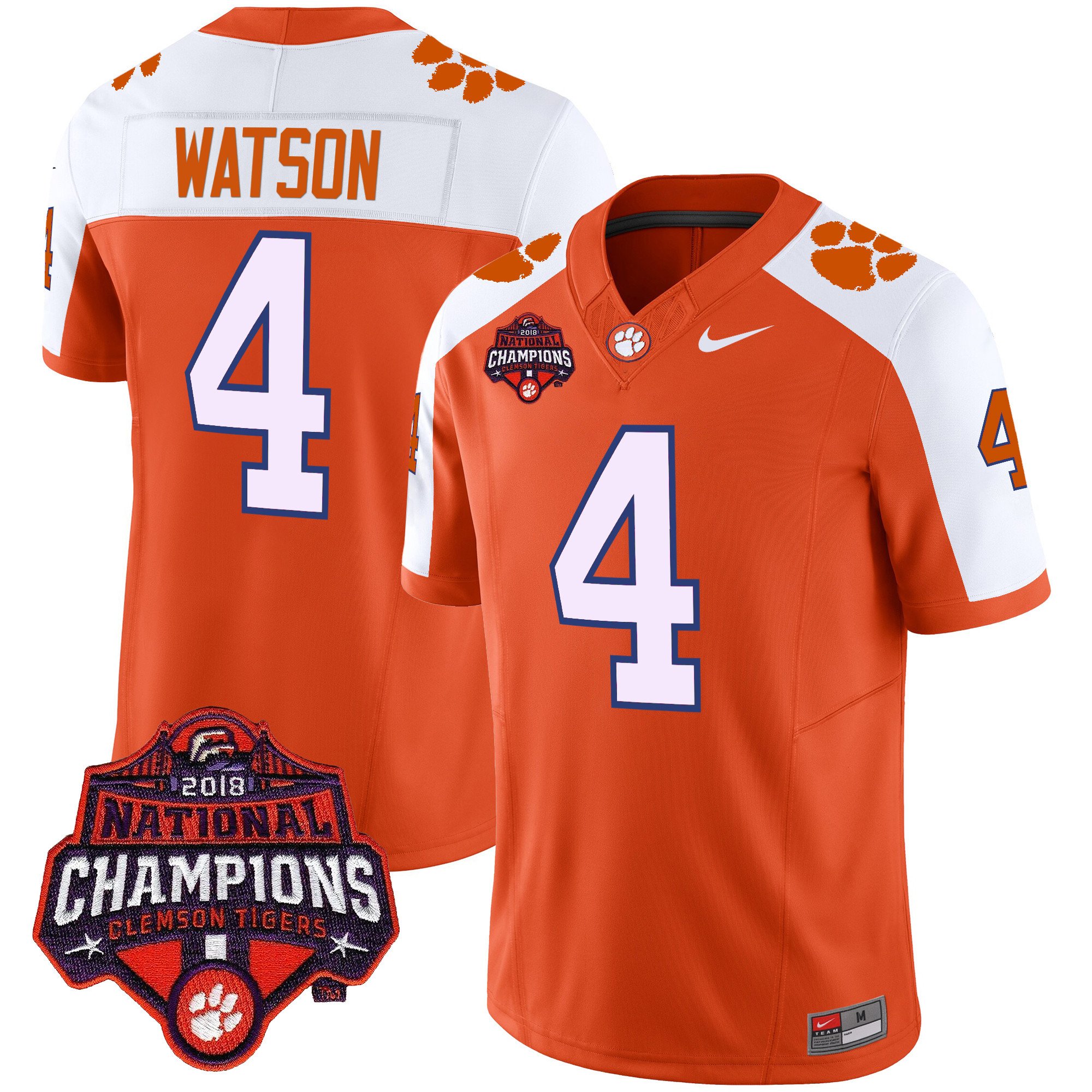 Men's Clemson Tigers Vapor Limited Jersey - All Stitched