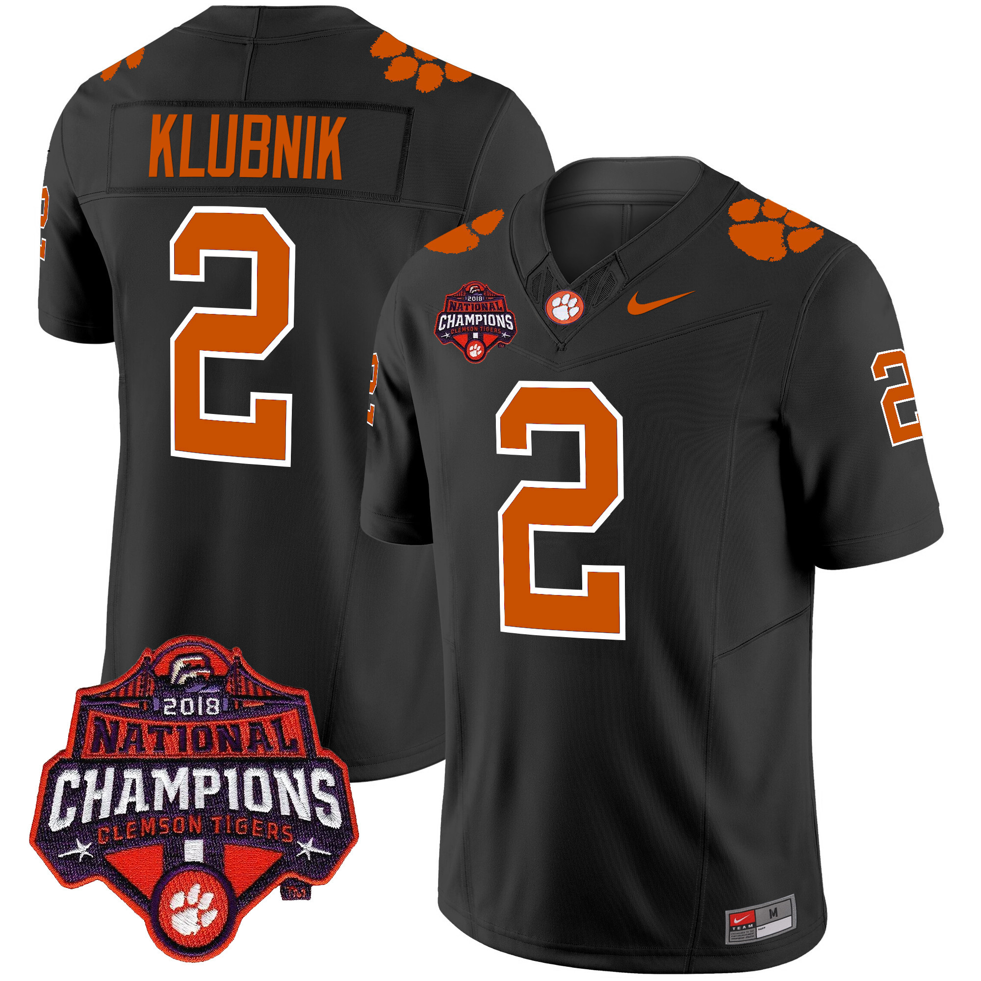 Men's Clemson Tigers Vapor Limited Jersey - All Stitched