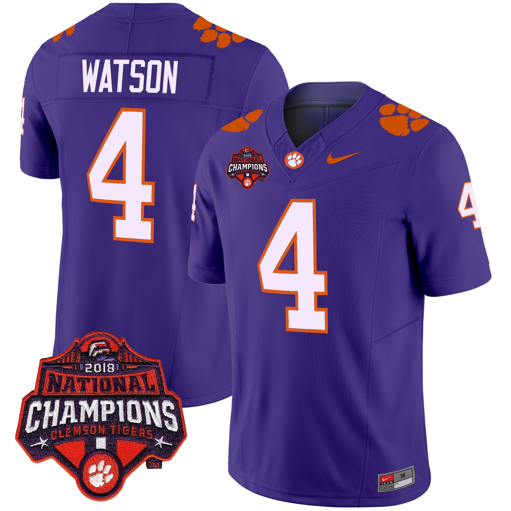 Men's Clemson Tigers Vapor Limited Jersey - All Stitched