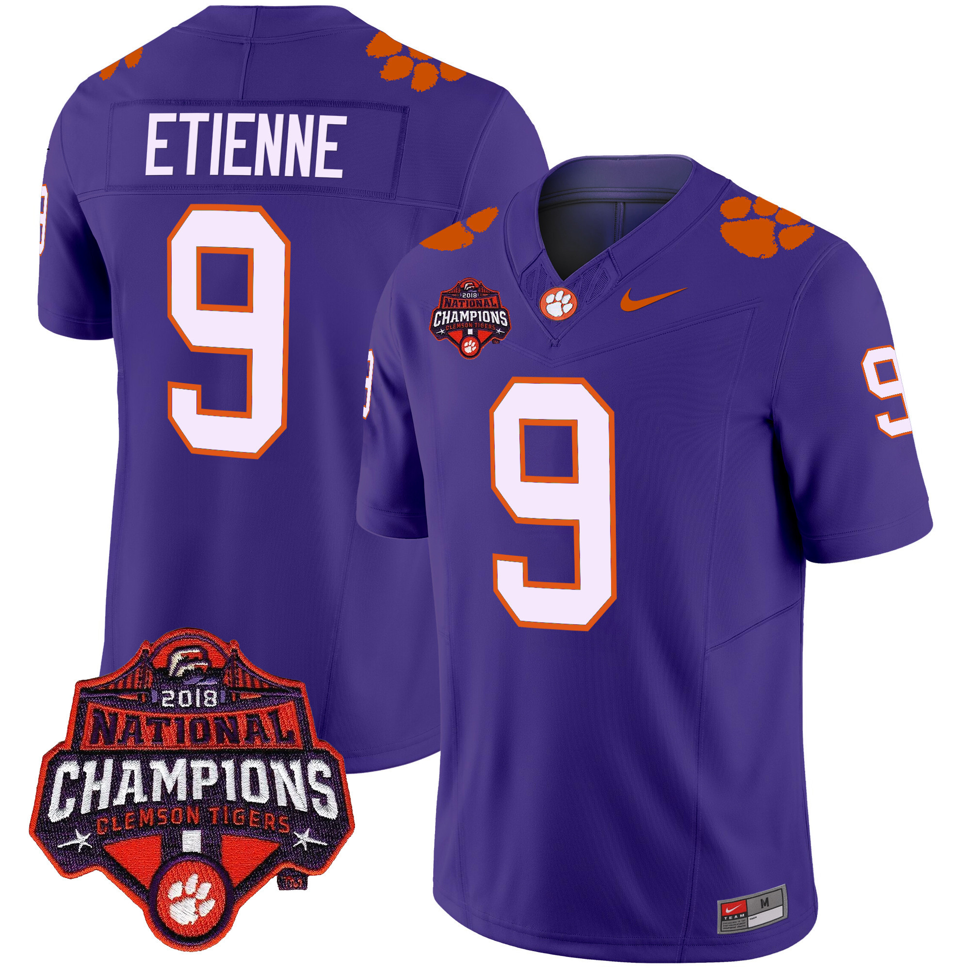 Men's Clemson Tigers Vapor Limited Jersey - All Stitched