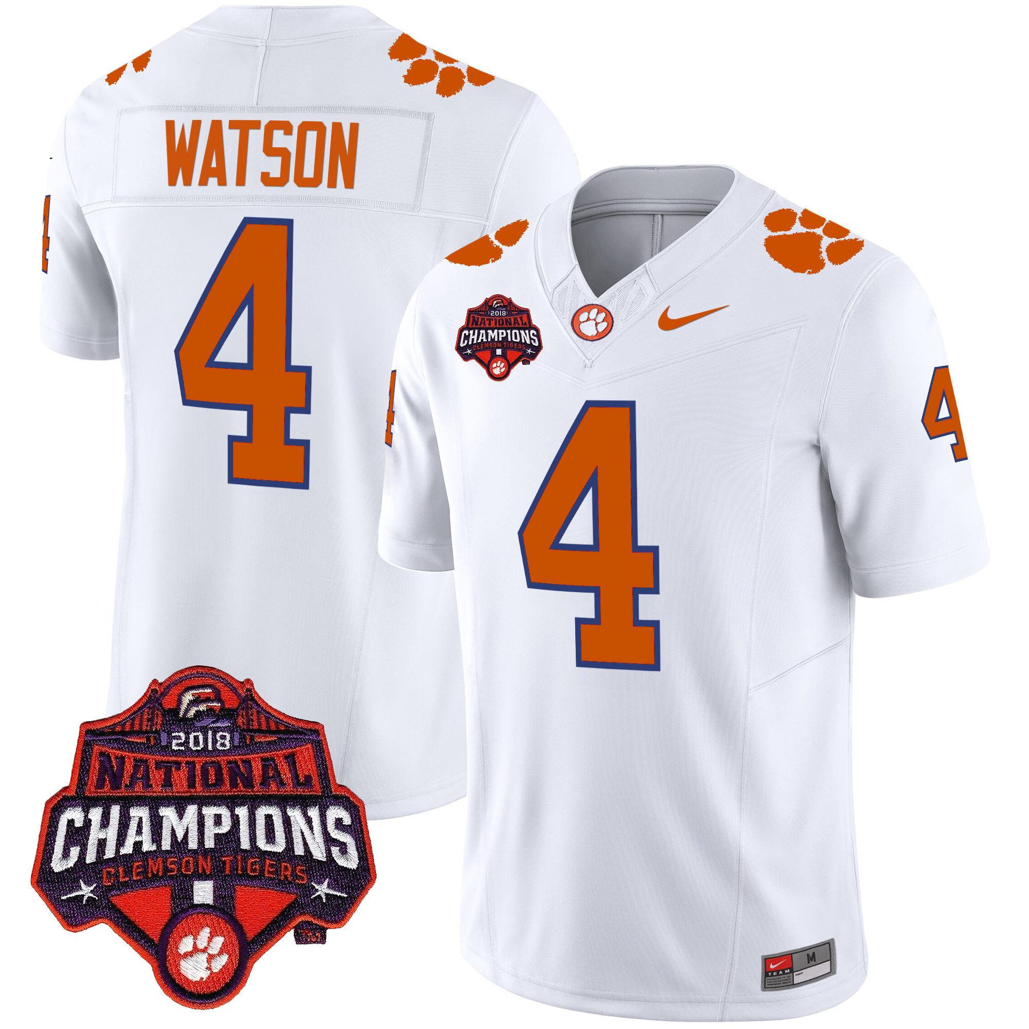 Men's Clemson Tigers Vapor Limited Jersey - All Stitched