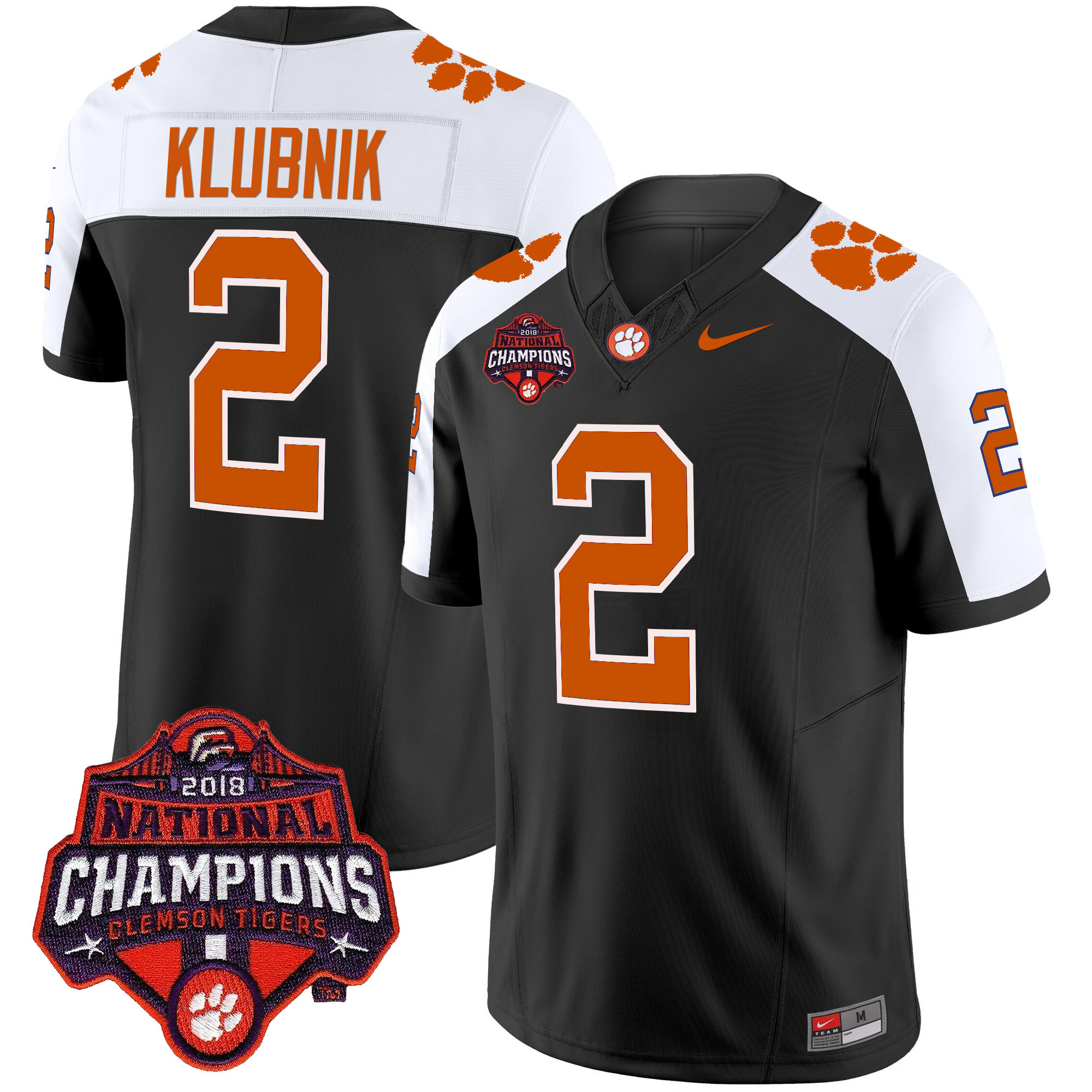 Men's Clemson Tigers Vapor Limited Jersey - All Stitched