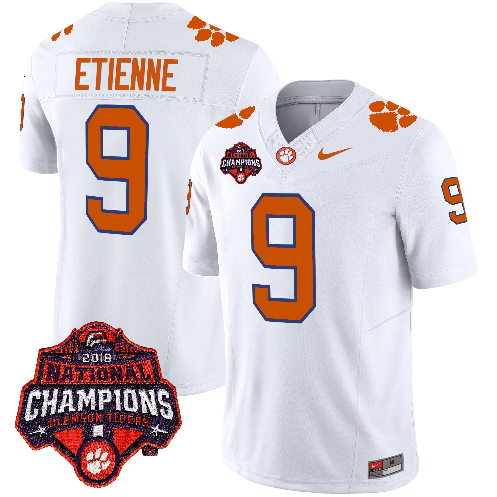 Men's Clemson Tigers Vapor Limited Jersey - All Stitched