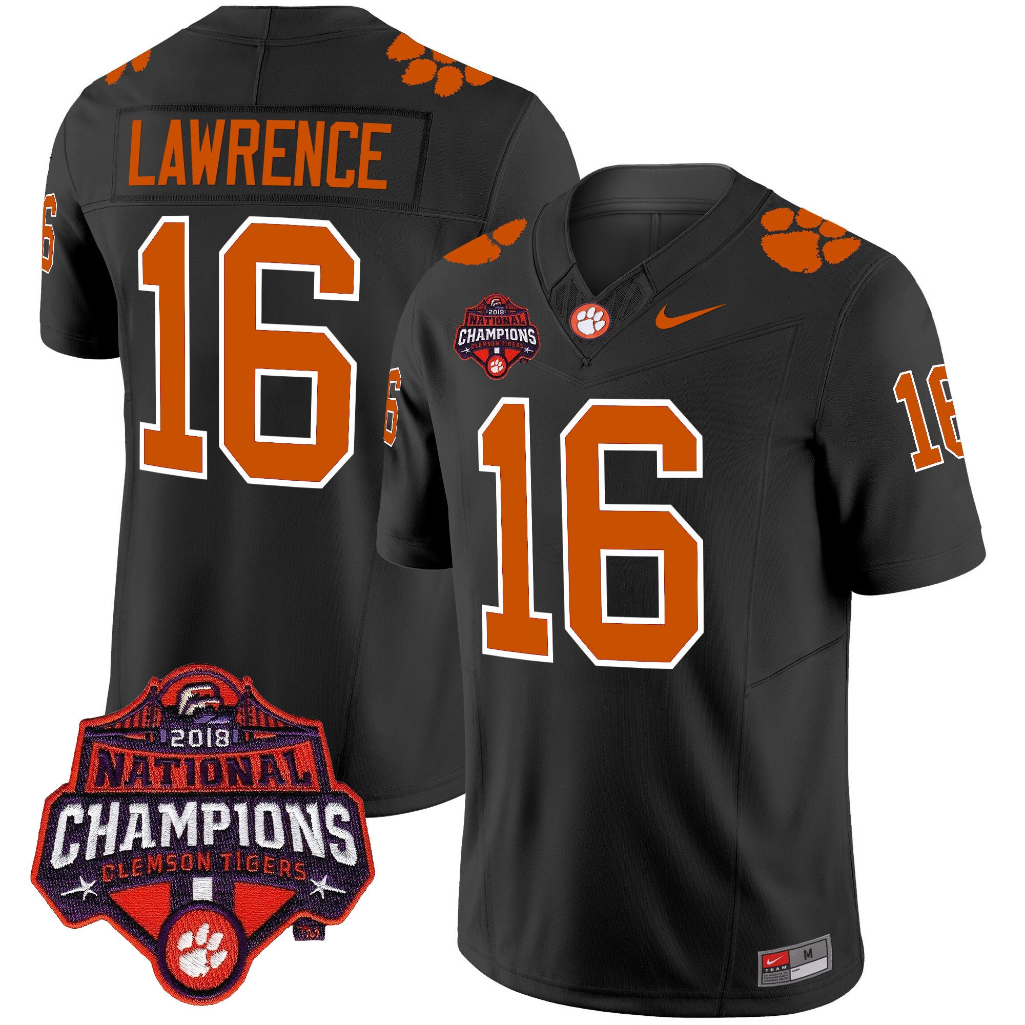Men's Clemson Tigers Vapor Limited Jersey - All Stitched