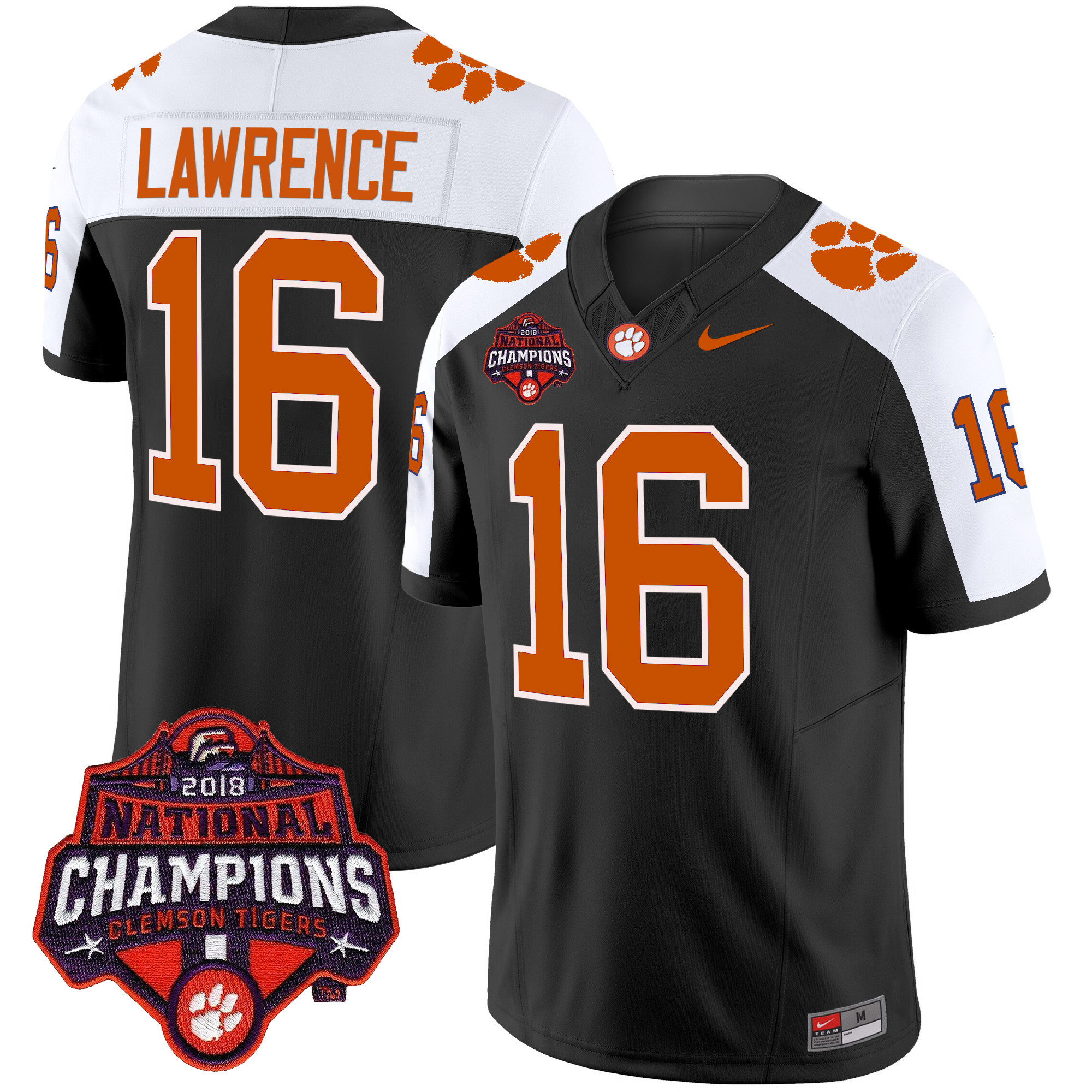 Men's Clemson Tigers Vapor Limited Jersey - All Stitched
