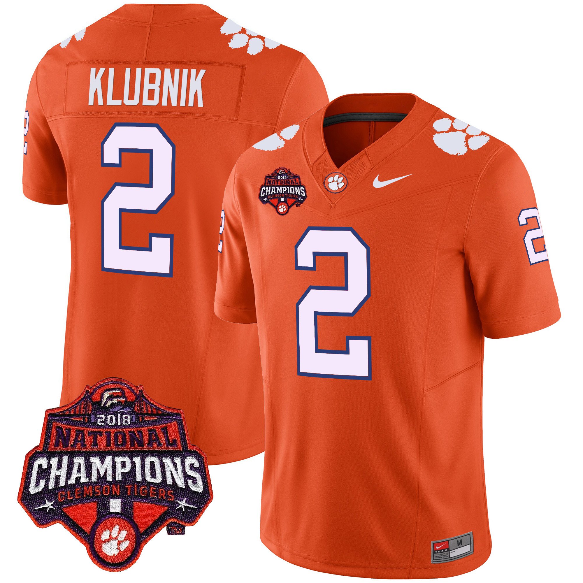Men's Clemson Tigers Vapor Limited Jersey - All Stitched