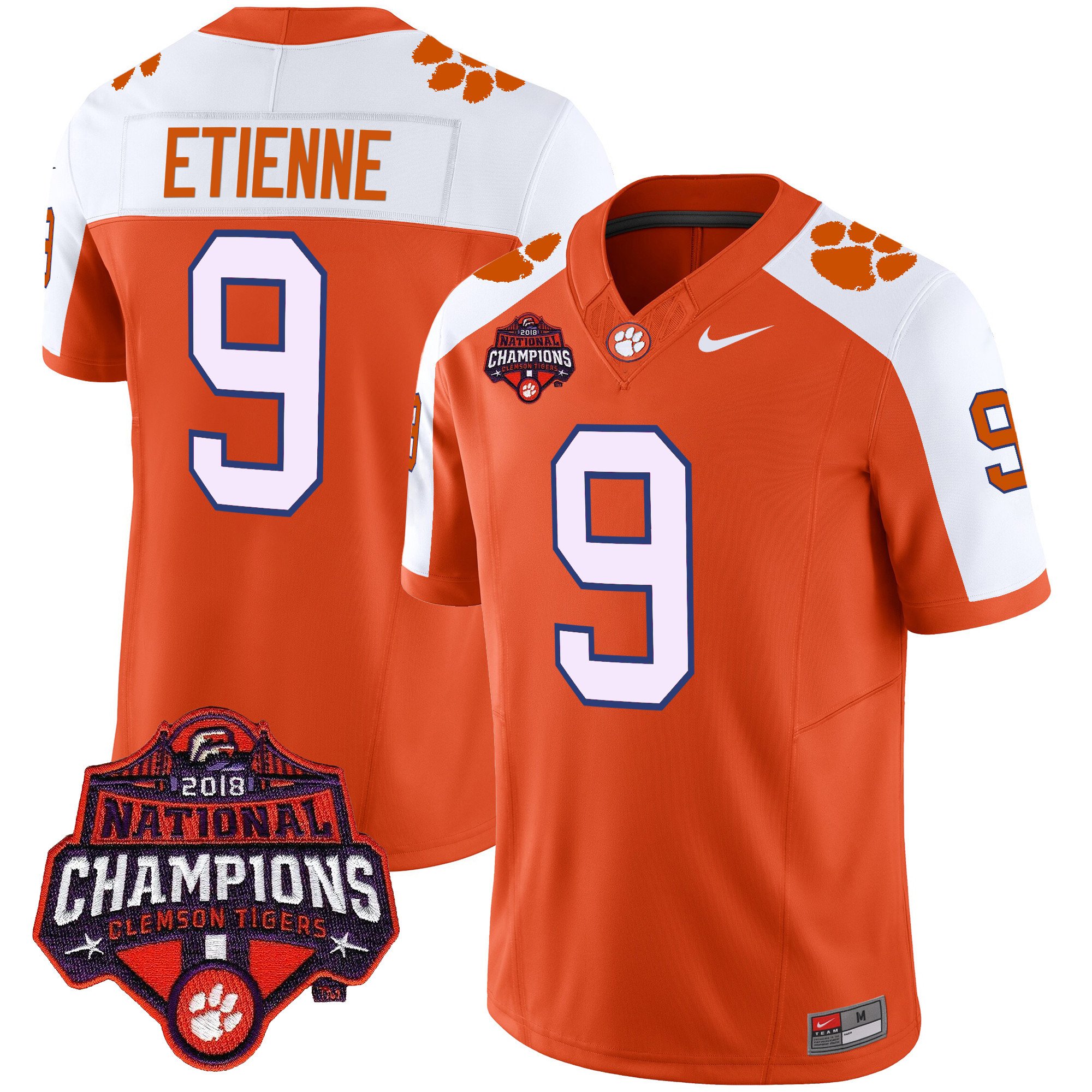Men's Clemson Tigers Vapor Limited Jersey - All Stitched