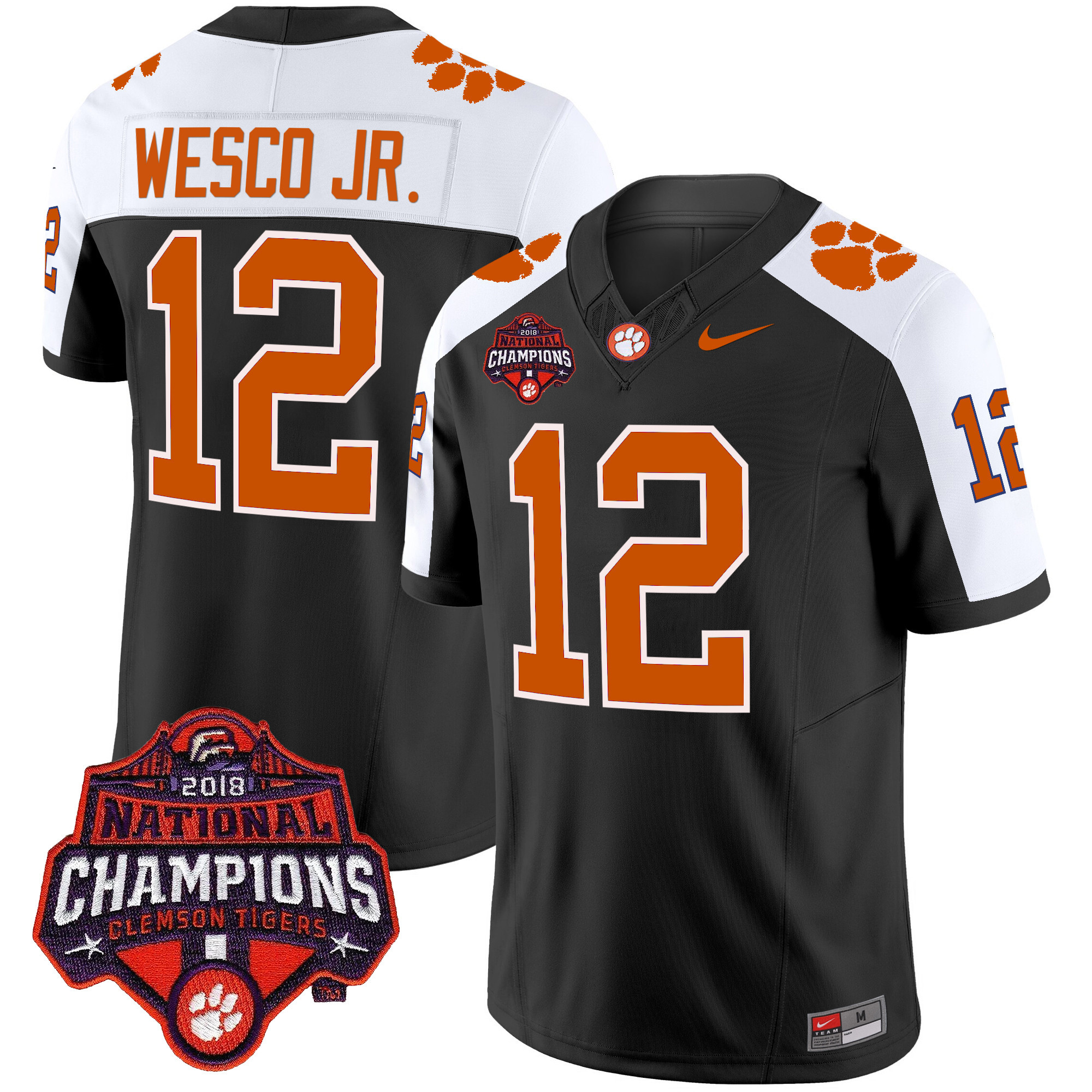 Men's Clemson Tigers Vapor Limited Jersey - All Stitched
