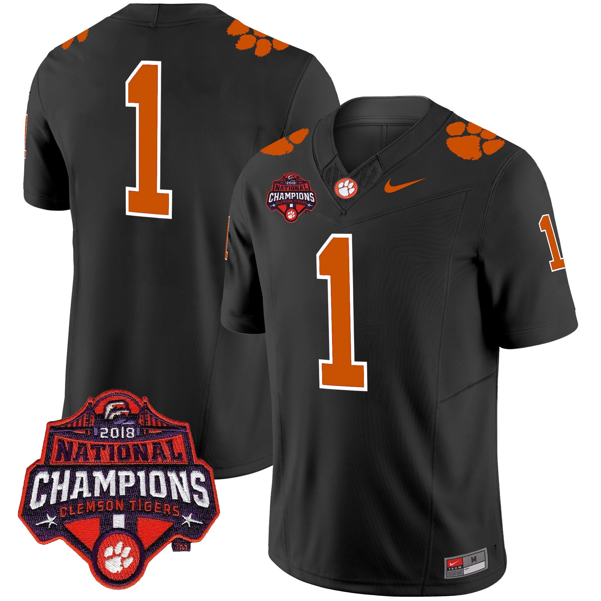 Men's Clemson Tigers Vapor Limited Jersey - All Stitched