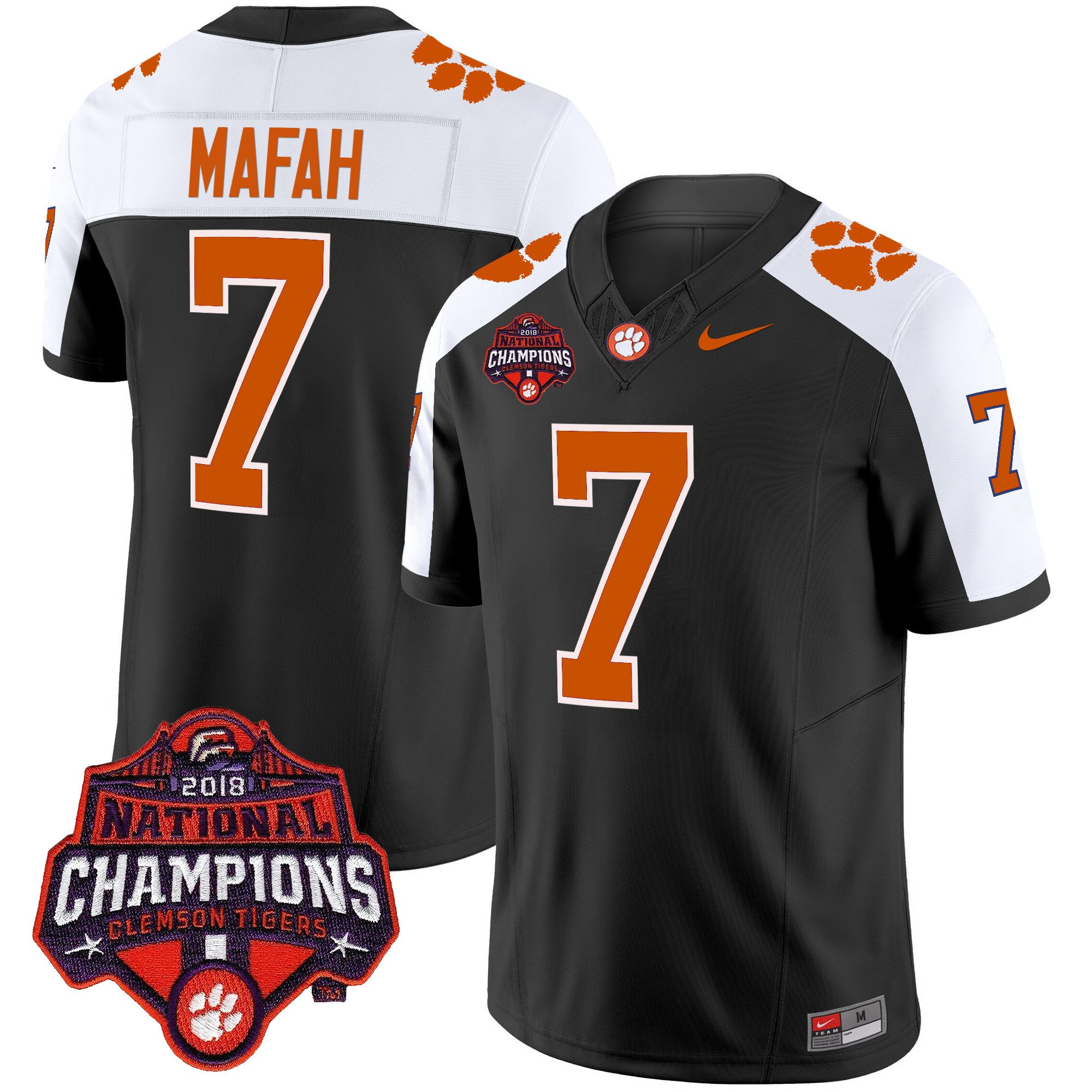 Men's Clemson Tigers Vapor Limited Jersey - All Stitched