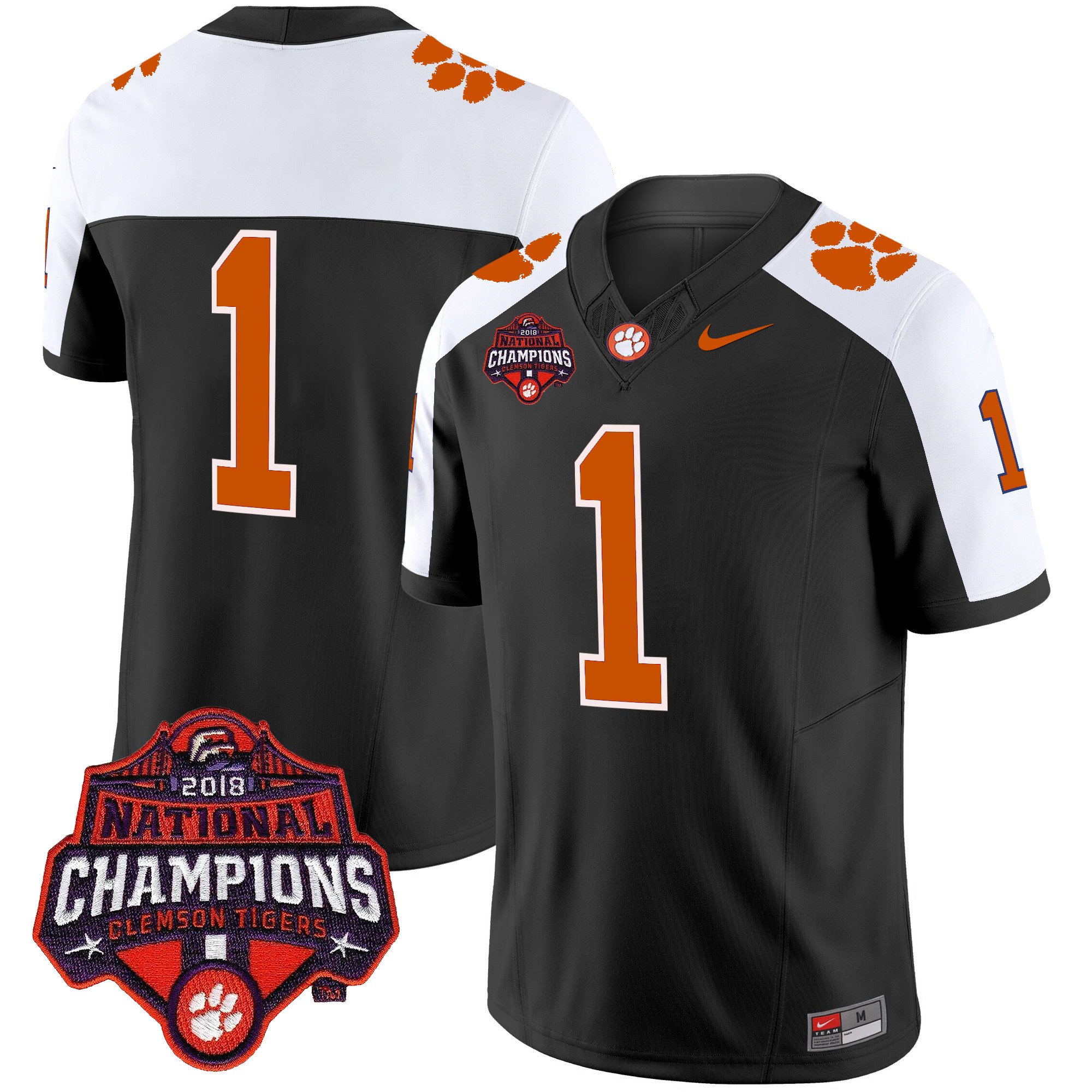Men's Clemson Tigers Vapor Limited Jersey - All Stitched