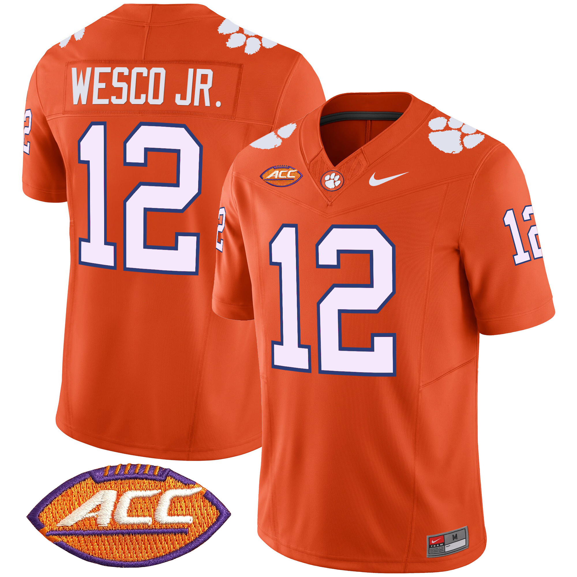 Men's Clemson Tigers Vapor Limited Jersey V2 - All Stitched