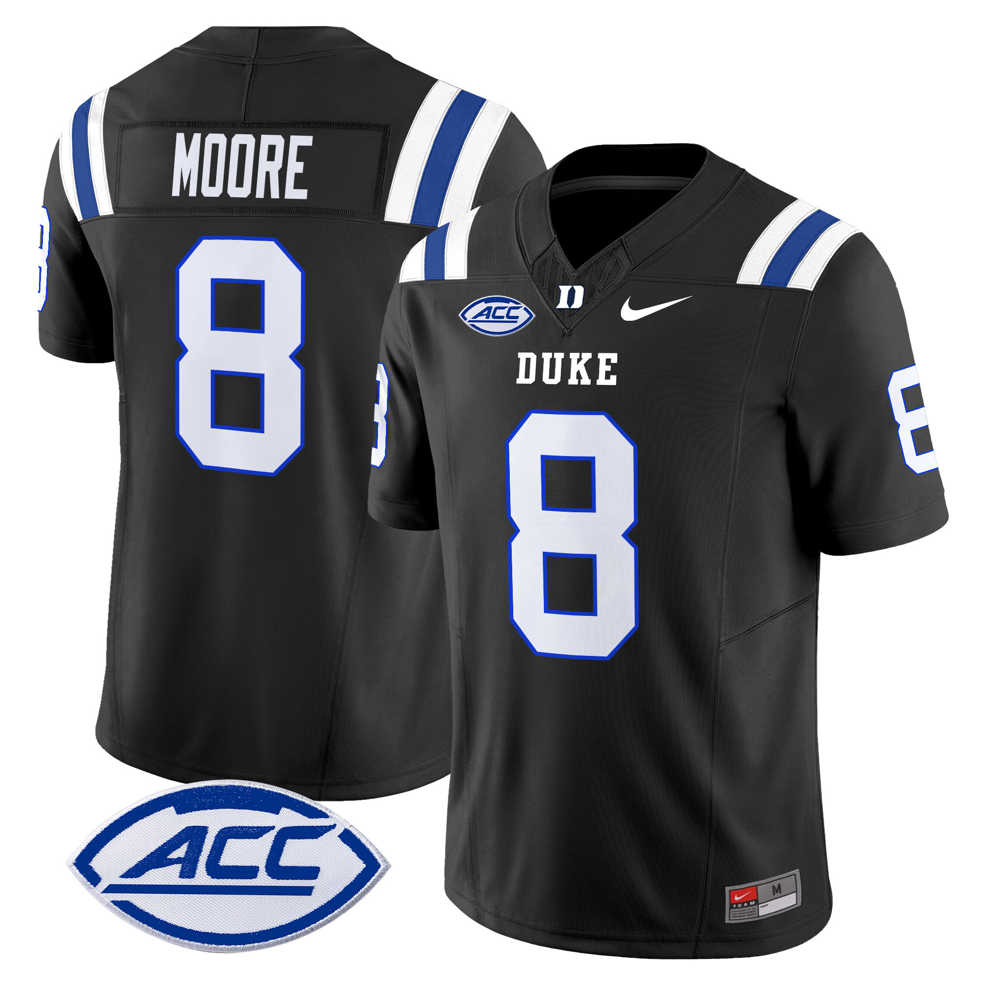 Men's Duke Blue Devils 2024 Vapor Limited Jersey - All Stitched