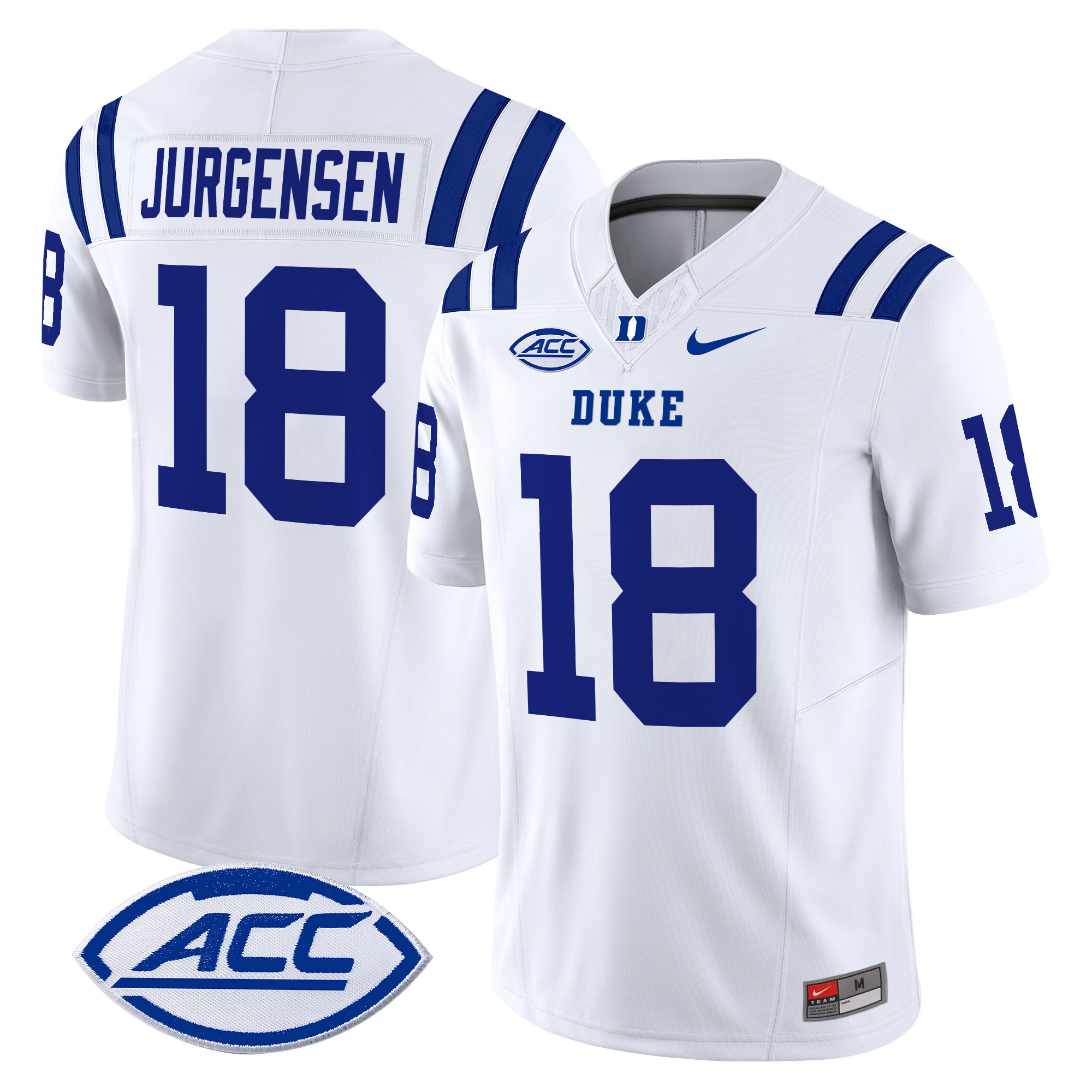 Men's Duke Blue Devils 2024 Vapor Limited Jersey - All Stitched
