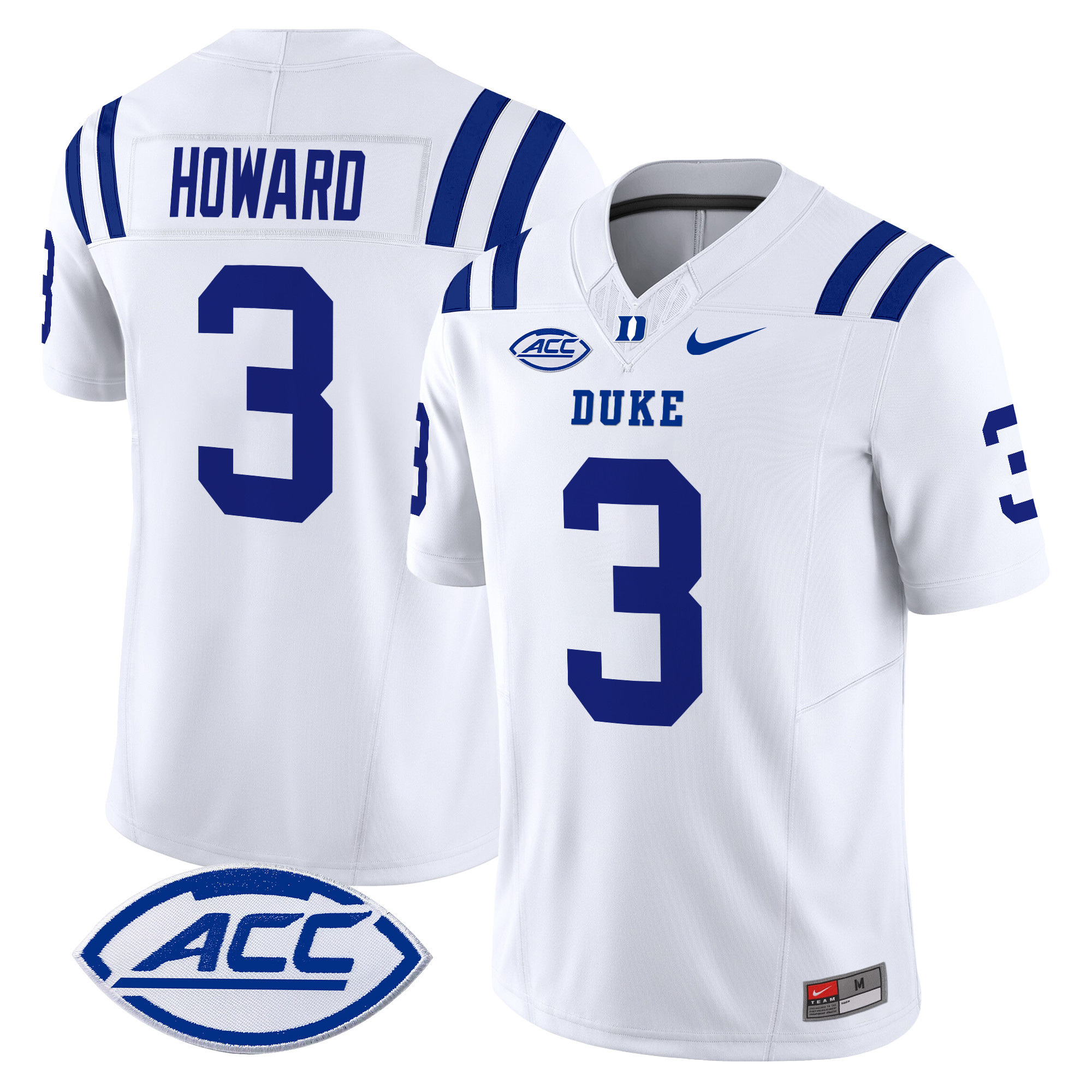 Men's Duke Blue Devils 2024 Vapor Limited Jersey - All Stitched