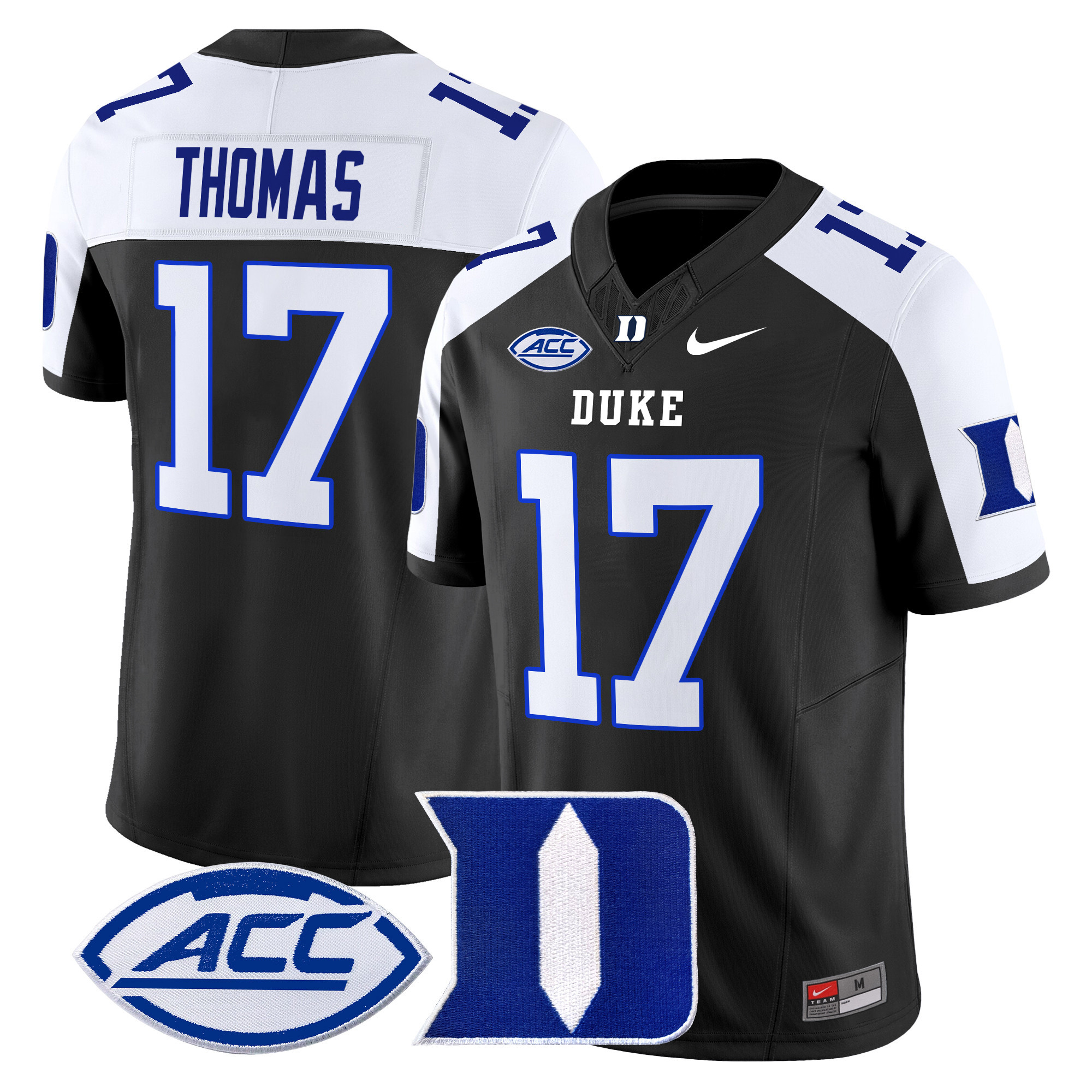Men's Duke Blue Devils 2024 Vapor Limited Jersey - All Stitched