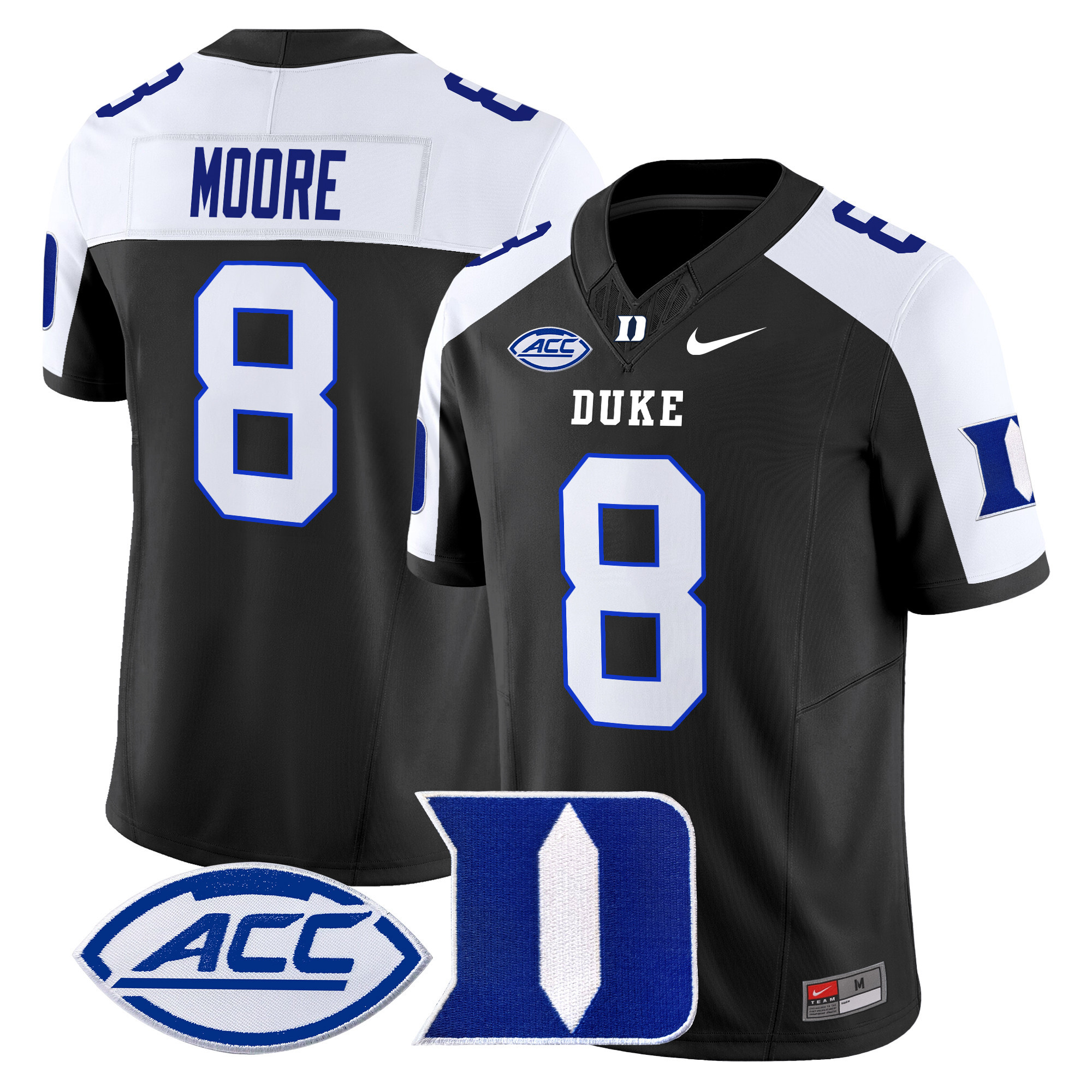 Men's Duke Blue Devils 2024 Vapor Limited Jersey - All Stitched
